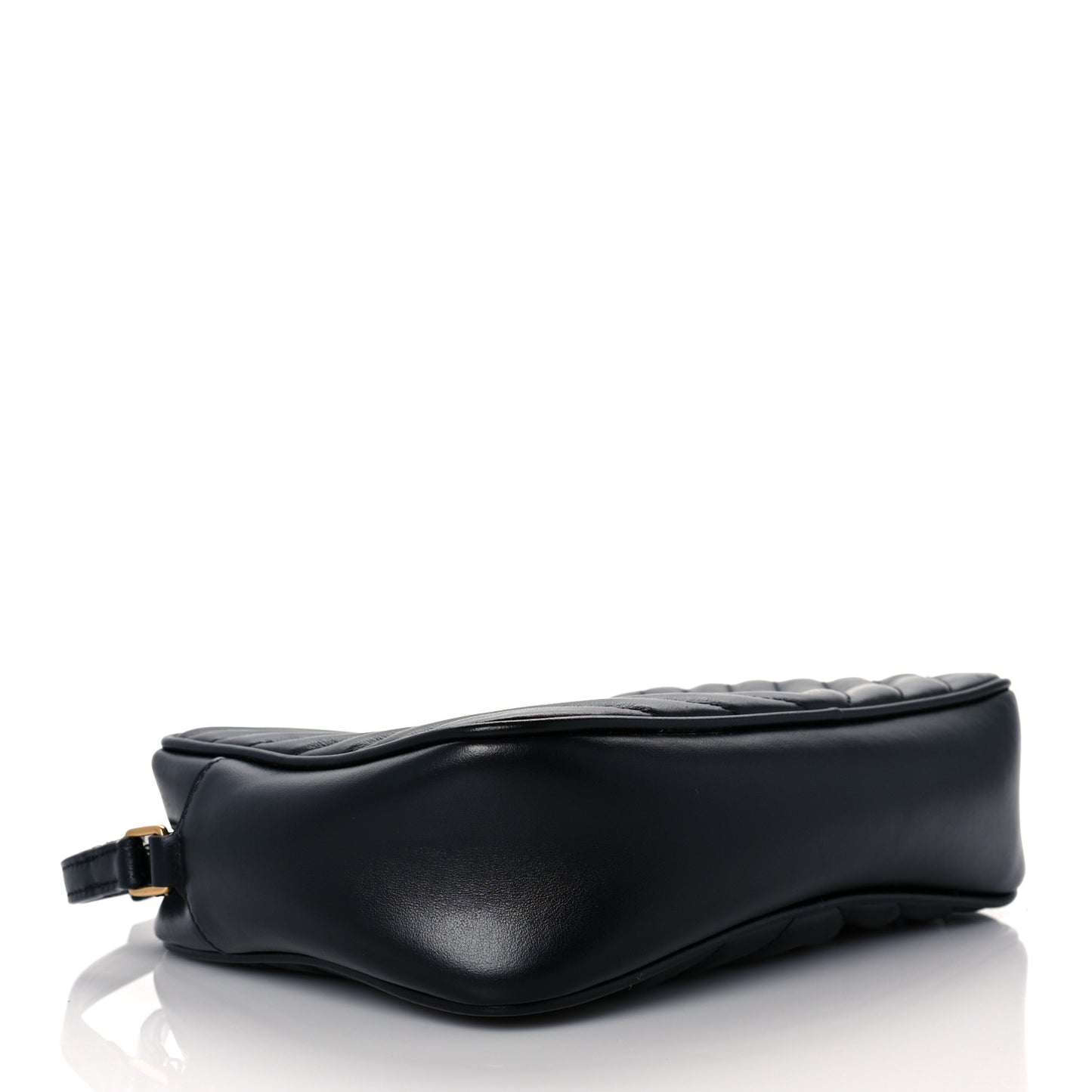 Calfskin Matelasse Monogram Lou Camera Bag Black