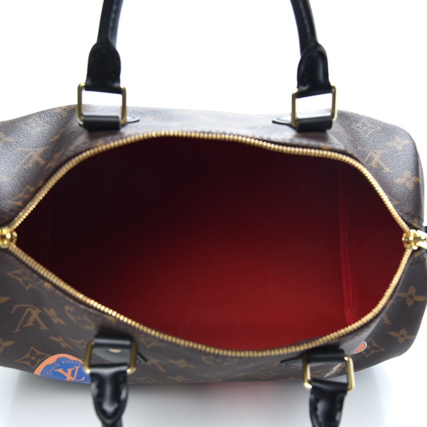 Monogram My World Tour Speedy Bandouliere 30 Black