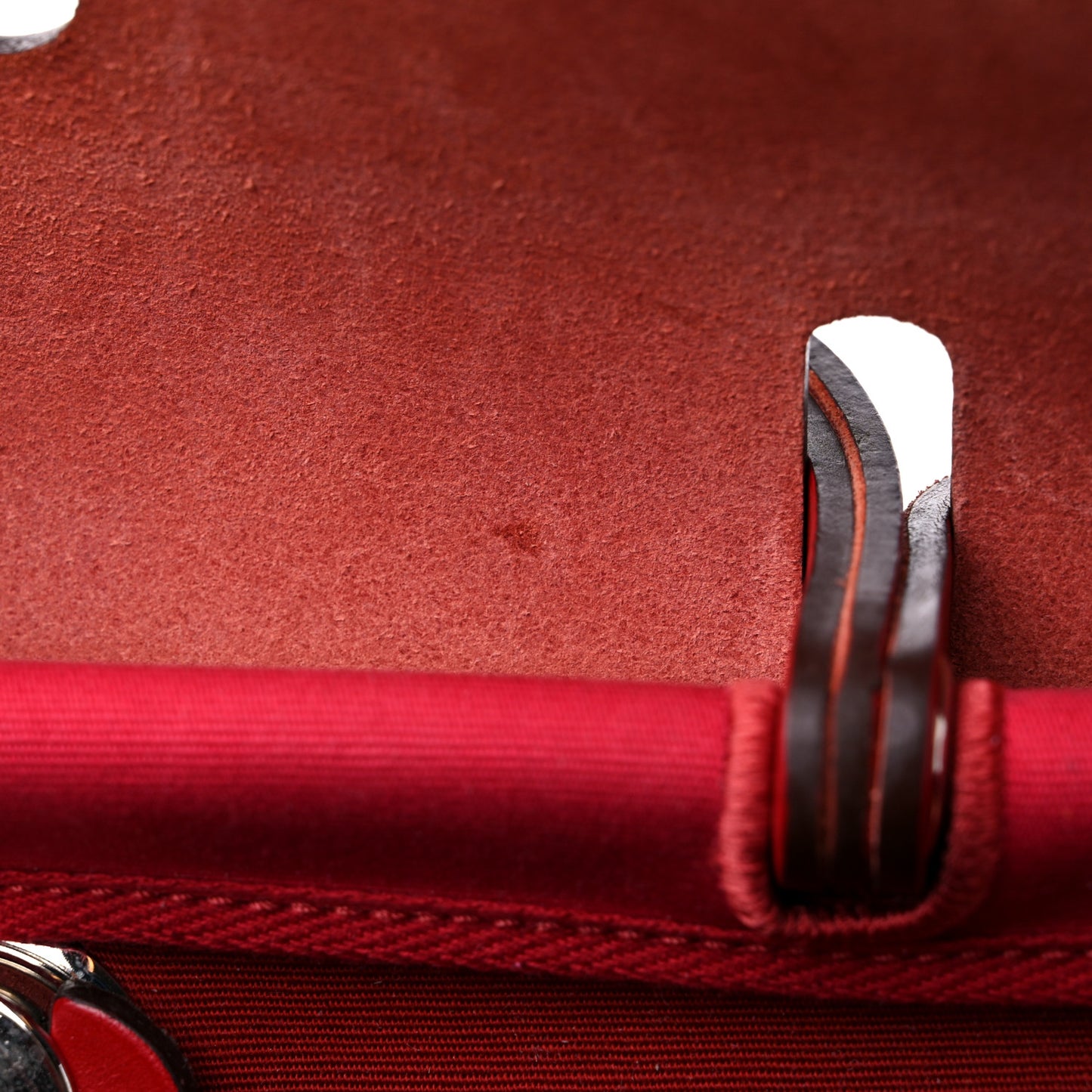 Toile Officier Vache Hunter Herbag Zip Retourne 31 PM Rose Extreme Rouge Venitien Rouge Piment