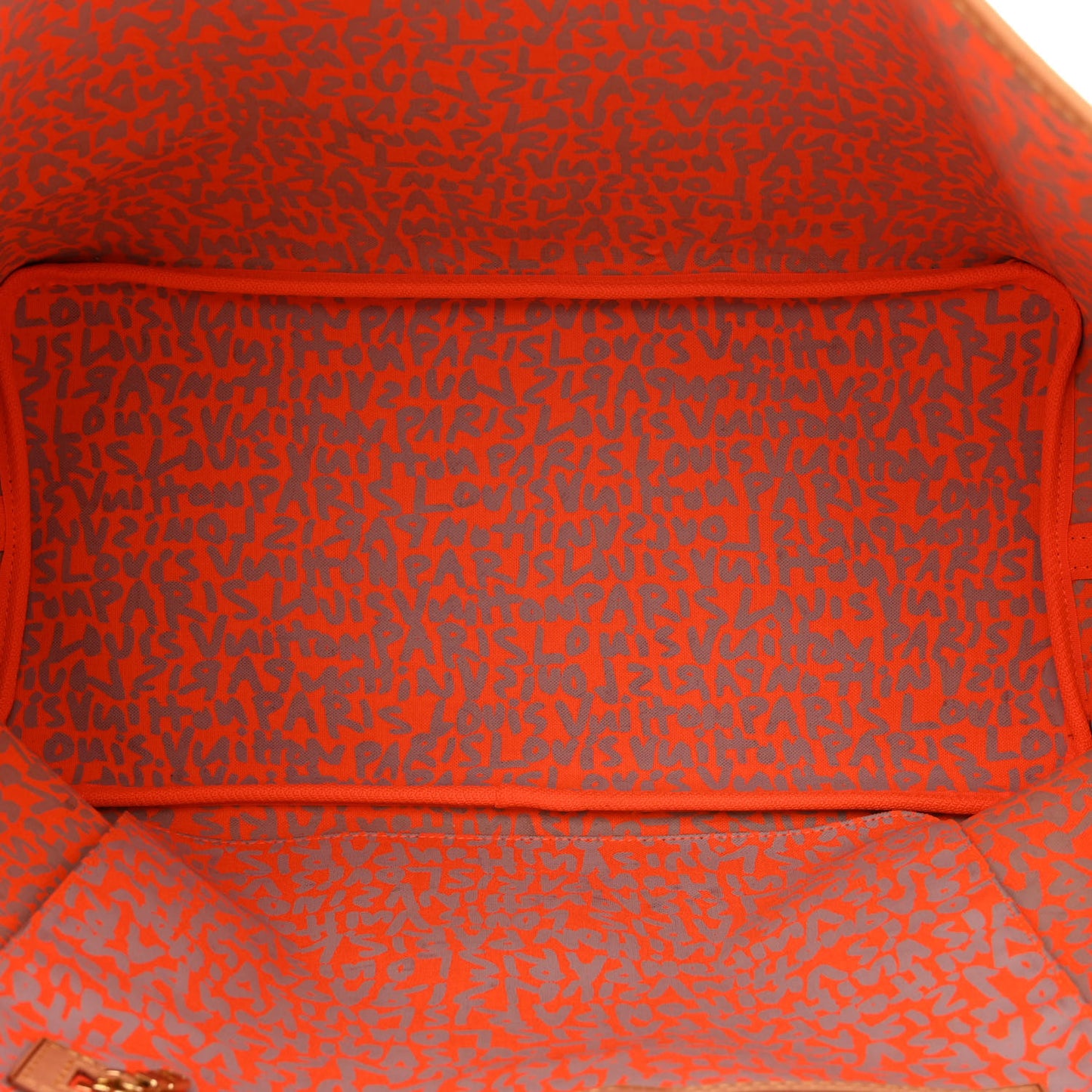 Monogram Graffiti Neverfull GM Orange