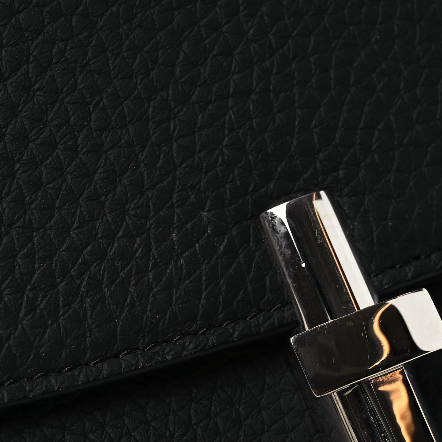Grained Calfskin The Sofia 10 Crossbody Black