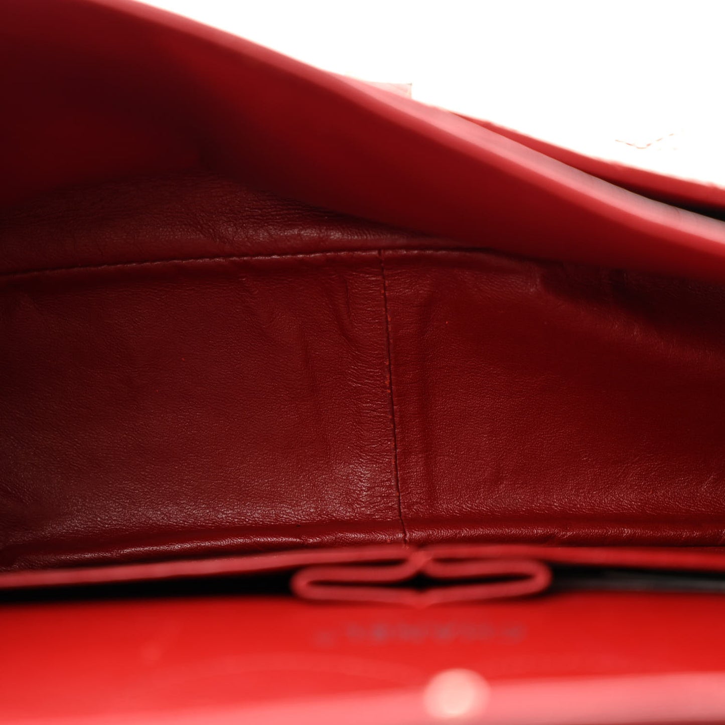 Patent Quilted 2.55 Reissue 227 Flap Red