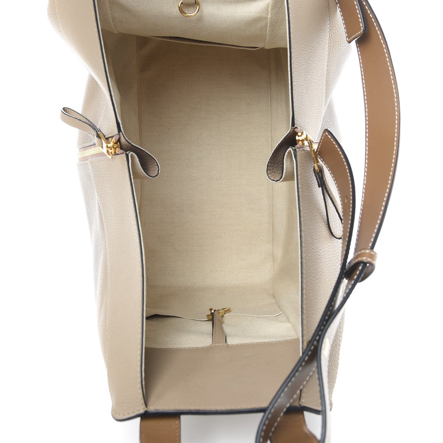 Calfskin Medium Hammock Shoulder Bag Sand Mink