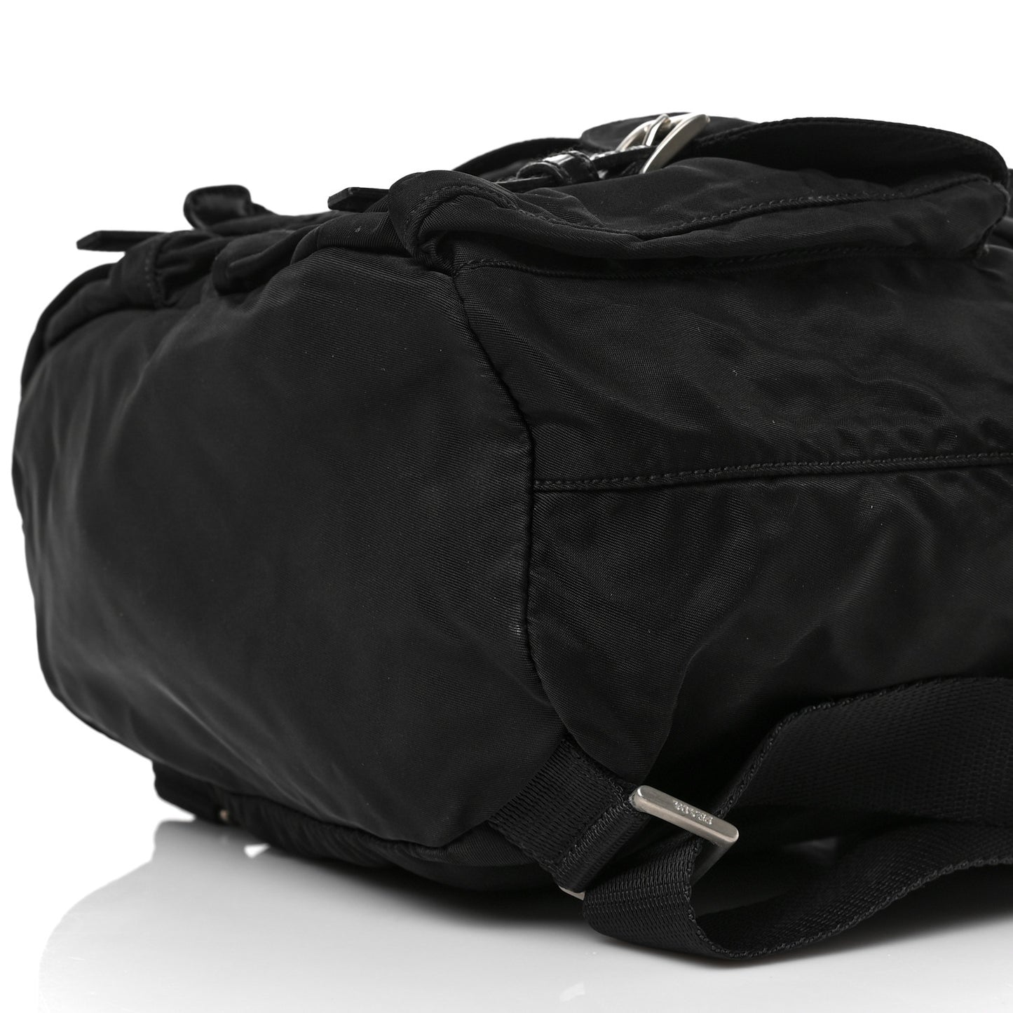 Nylon Vela Medium Backpack Black
