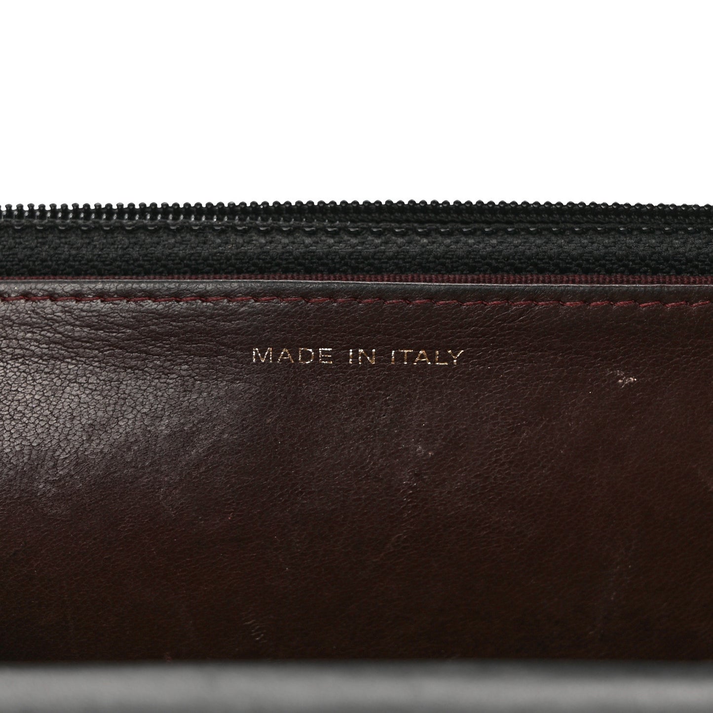 Lambskin Quilted Wallet On Chain WOC Black