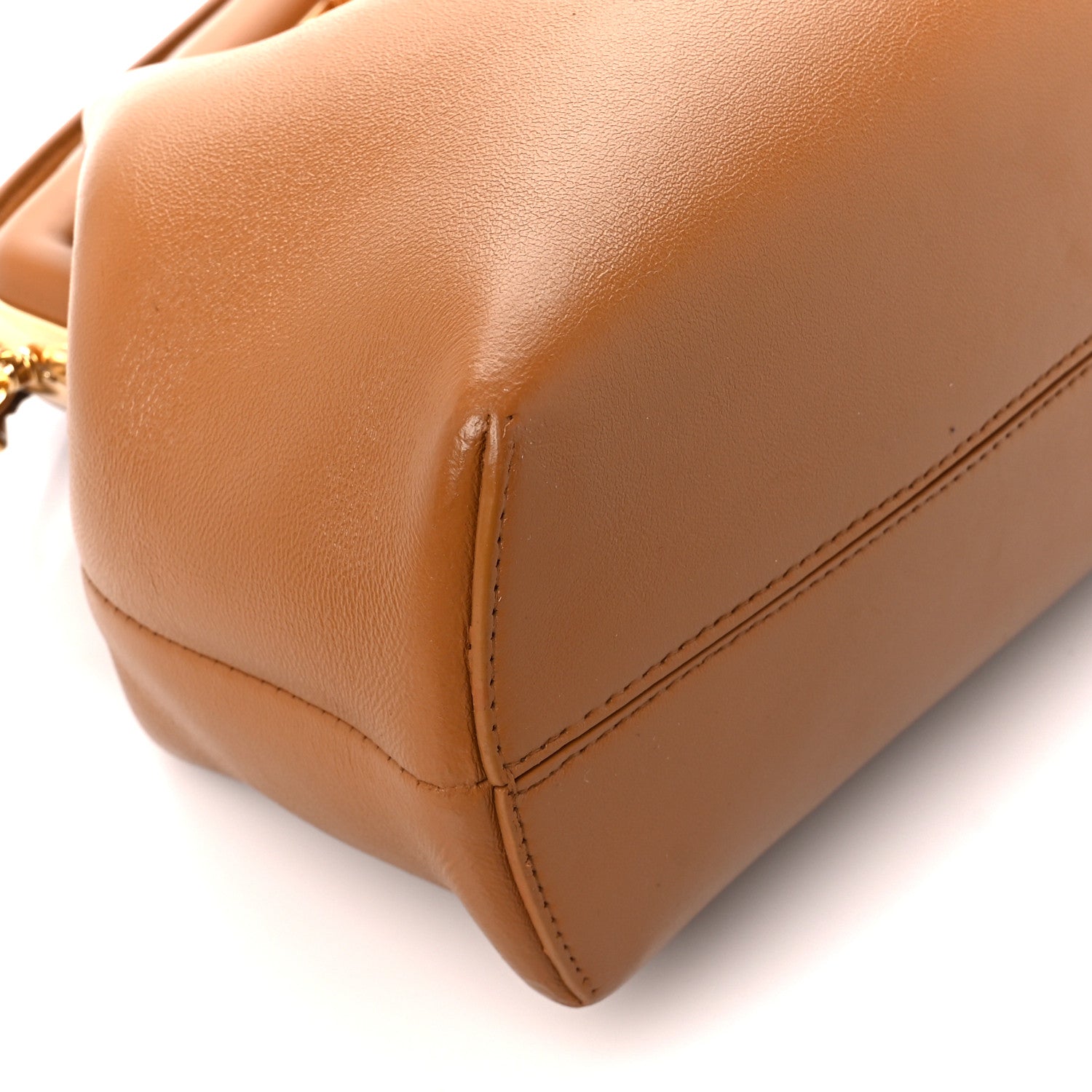 Fendi Shiny Nappa Medium Fendi First Caramello 10 of 11