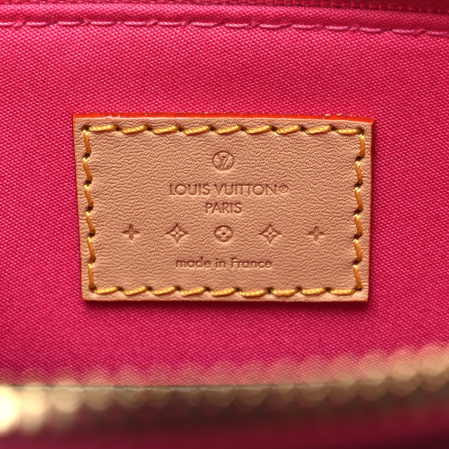 Louis Vuitton Vernis Alma BB Neon Pink 6 of 10