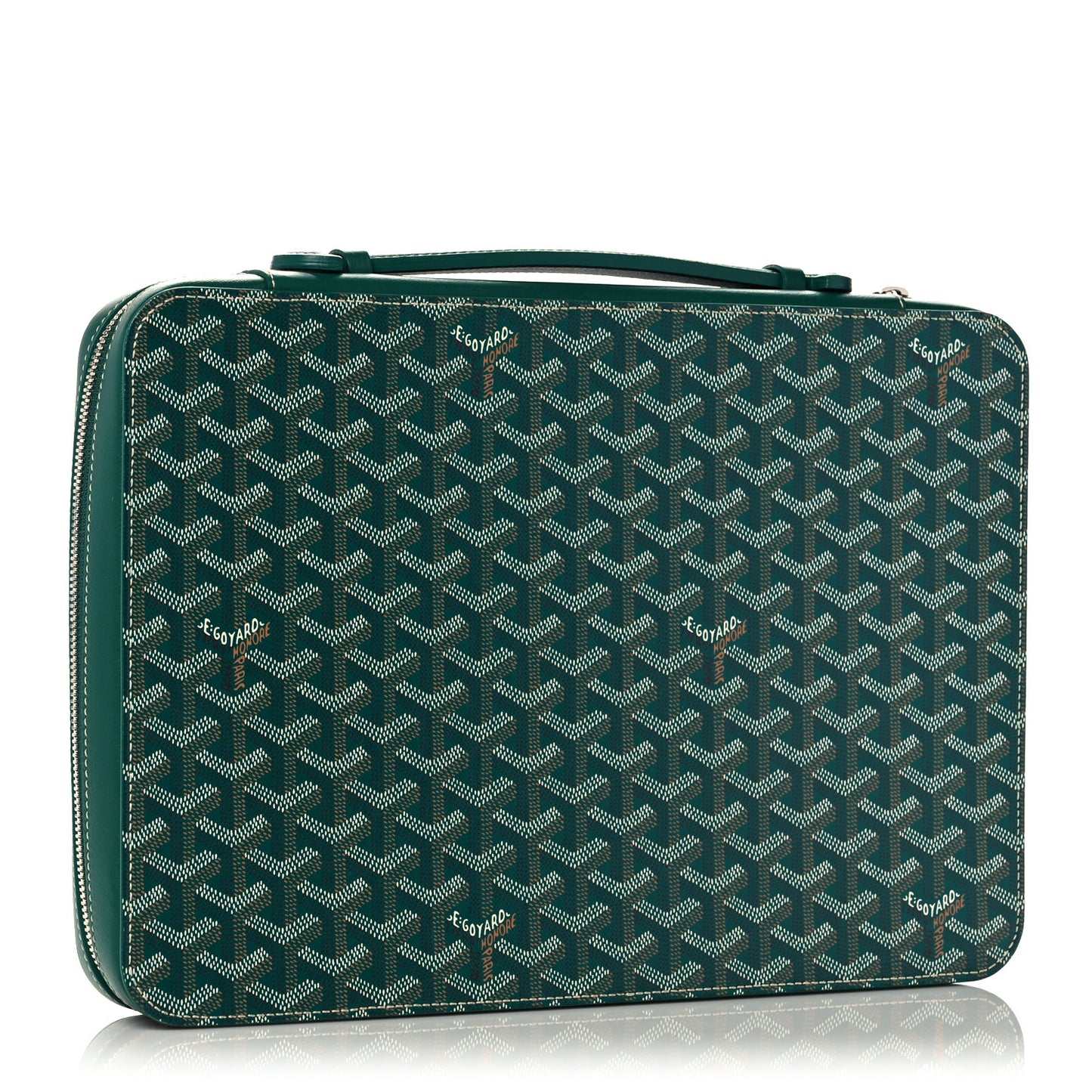 Goyardine Universal Companion Portfolio Green