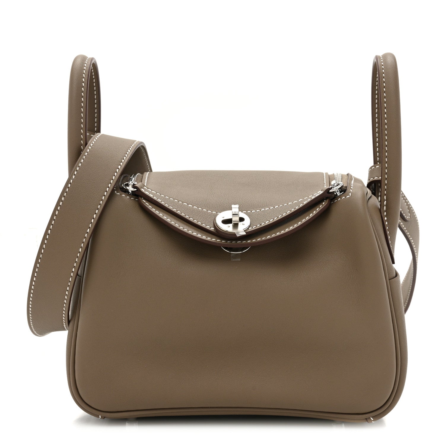 Hermes Swift Mini Lindy 20 Etoupe 1 of 9