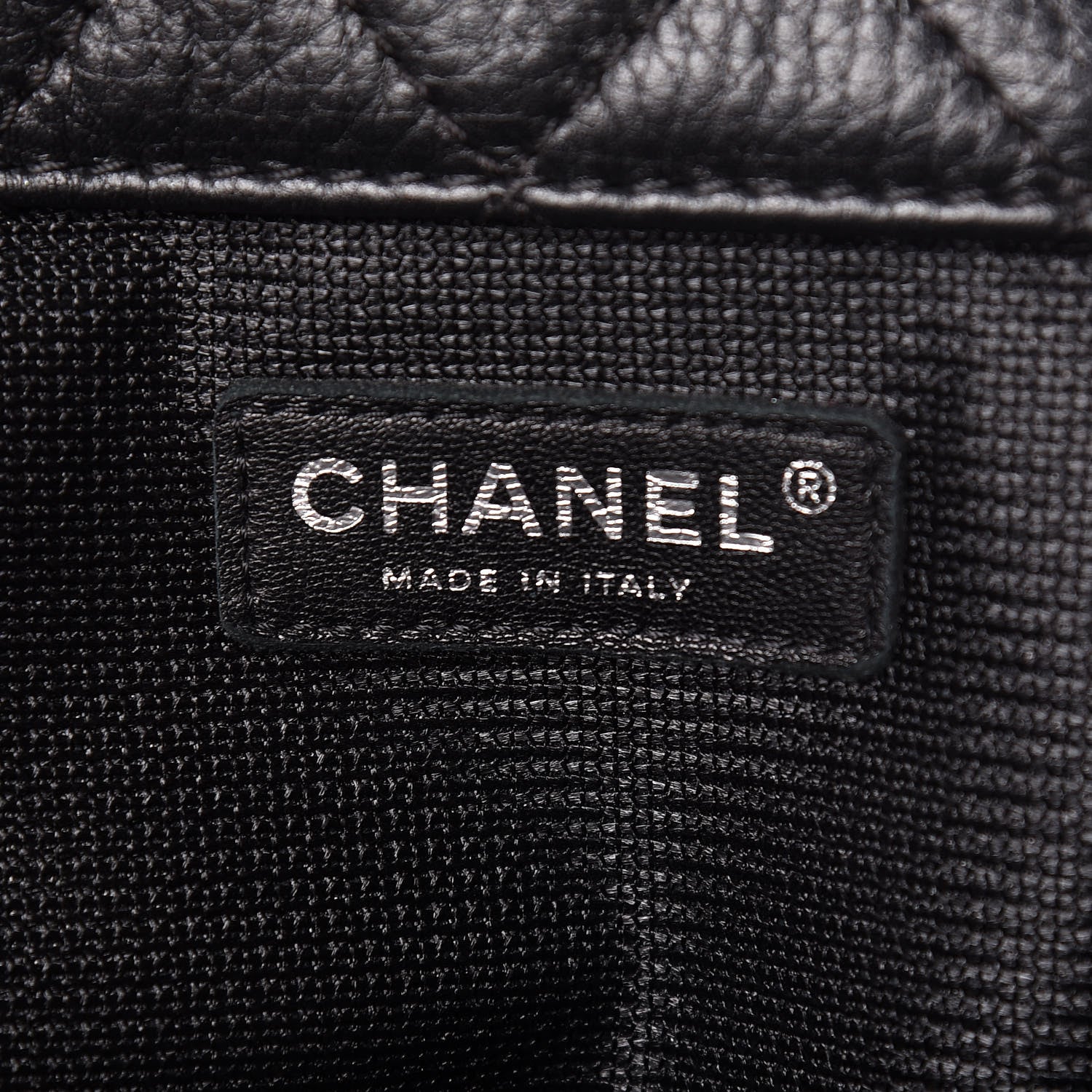 Chanel Calfskin Quilted XXL Travel Flap Bag Black 6 of 10