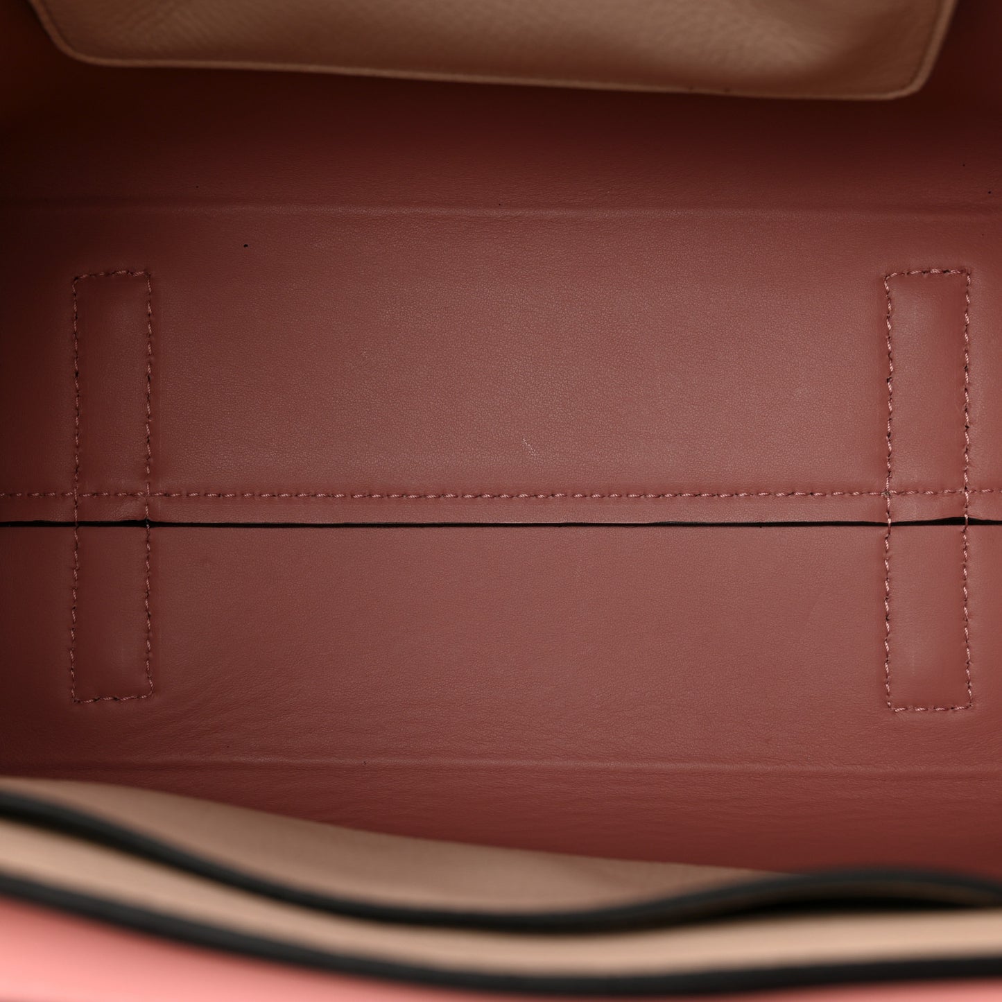 Marais Calfskin Small Belt Bag Limestone Dusty Rose