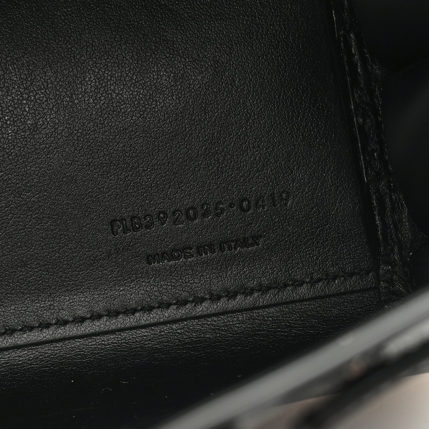 SAINT LAURENT Grained Calfskin Nano Sac De Jour Black