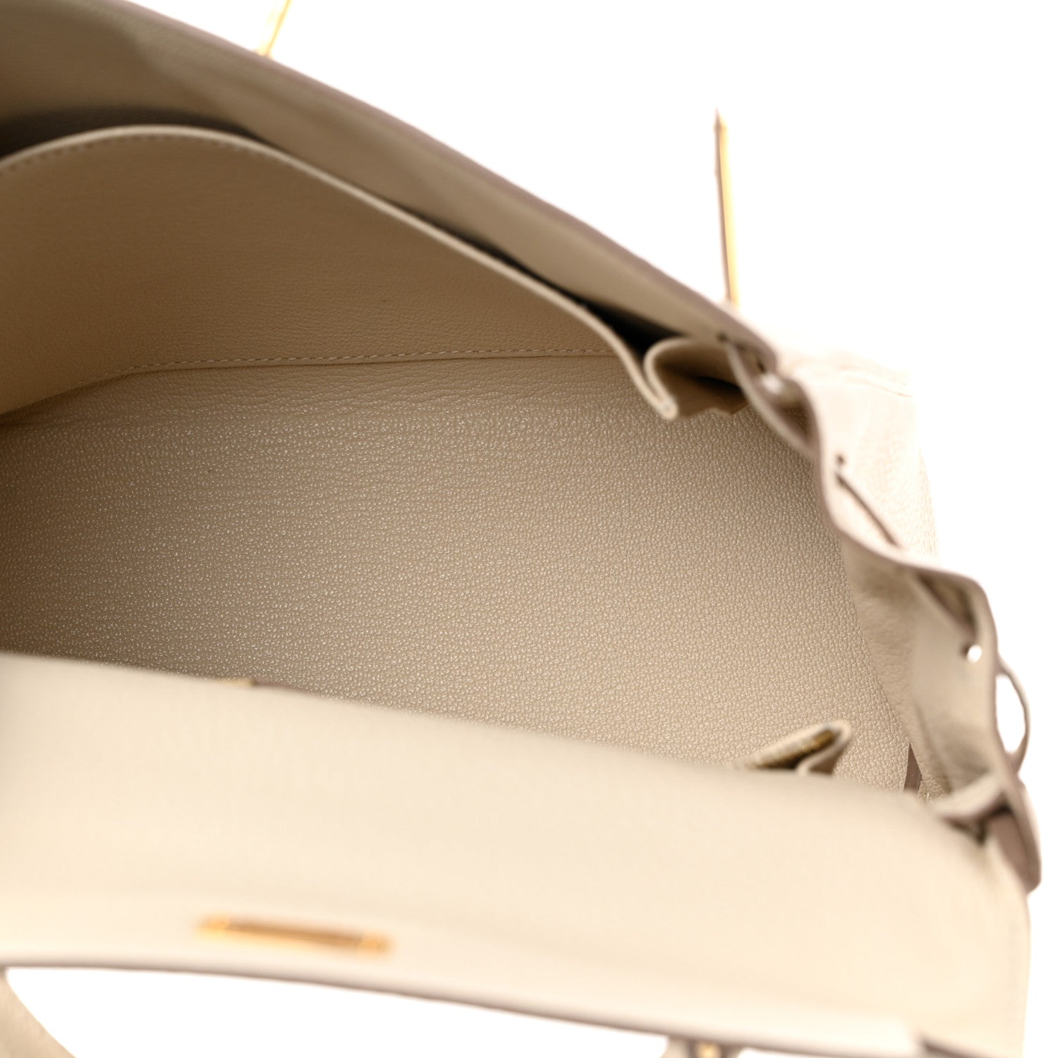 Hermes Togo Kelly Retourne 25 Craie 5 of 11