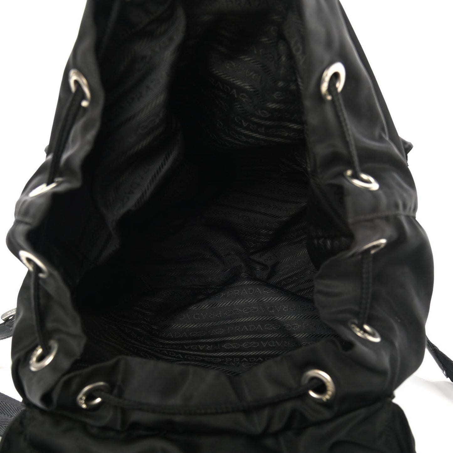 Nylon Vela Medium Backpack Black