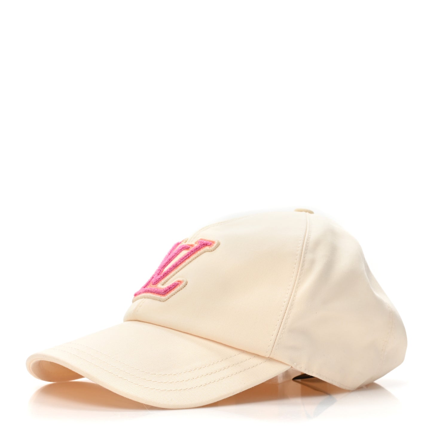Cotton LV Signature Cap L Beige