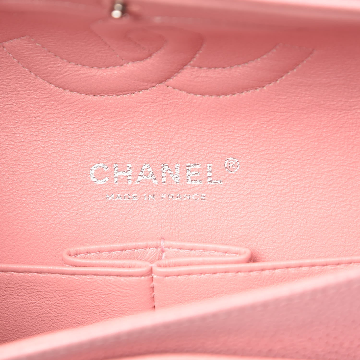 Chanel Caviar Quilted Medium Double Flap Pink 6 of 10