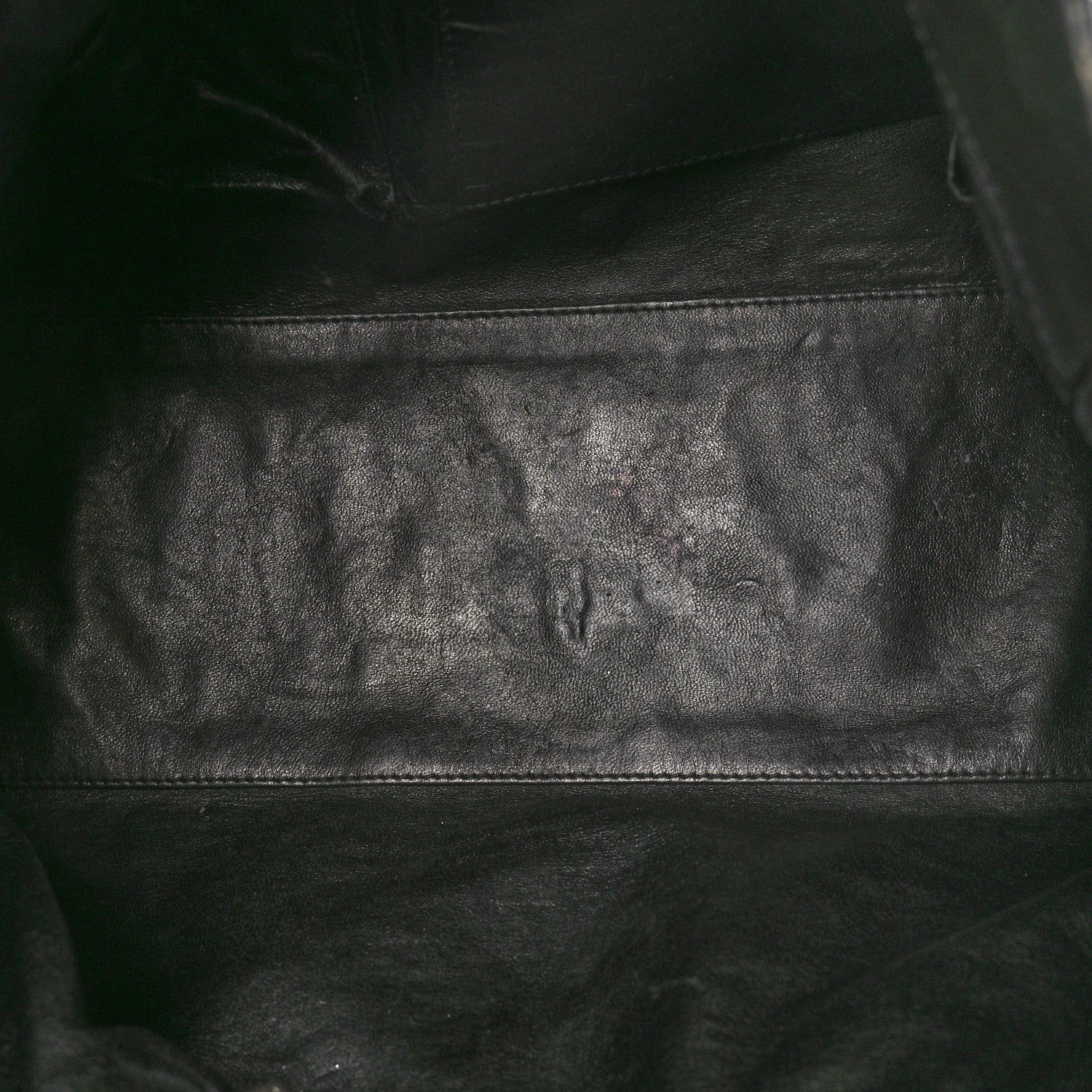 Chanel Glazed Calfskin East West Modern Chain Tote Black 5 of 9
