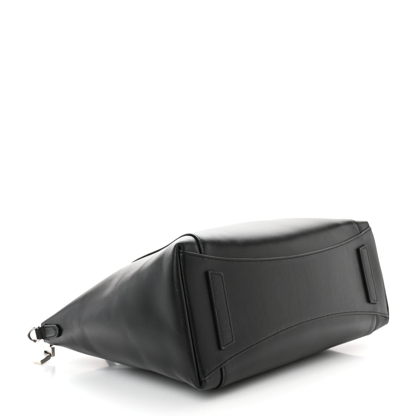 Box Calfskin Small Antigona Sport Top Handle Bag Black