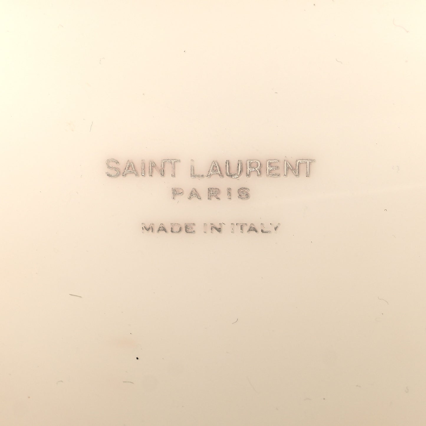 Vinyl Le-Anne Marie Shoulder Bag White Powder