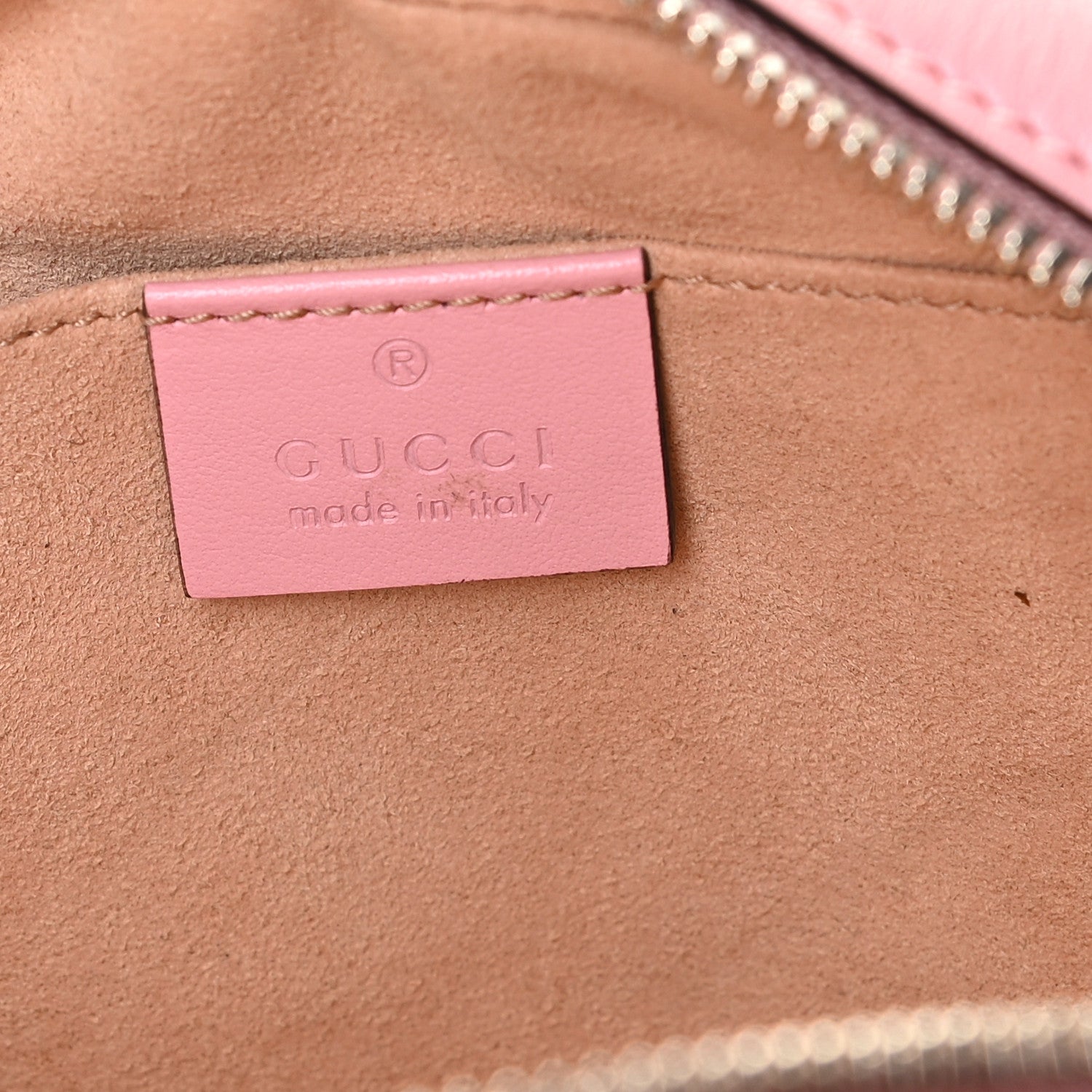 Gucci Calfskin Matelasse Small GG Marmont Chain Shoulder Bag Wild Rose 12 of 13