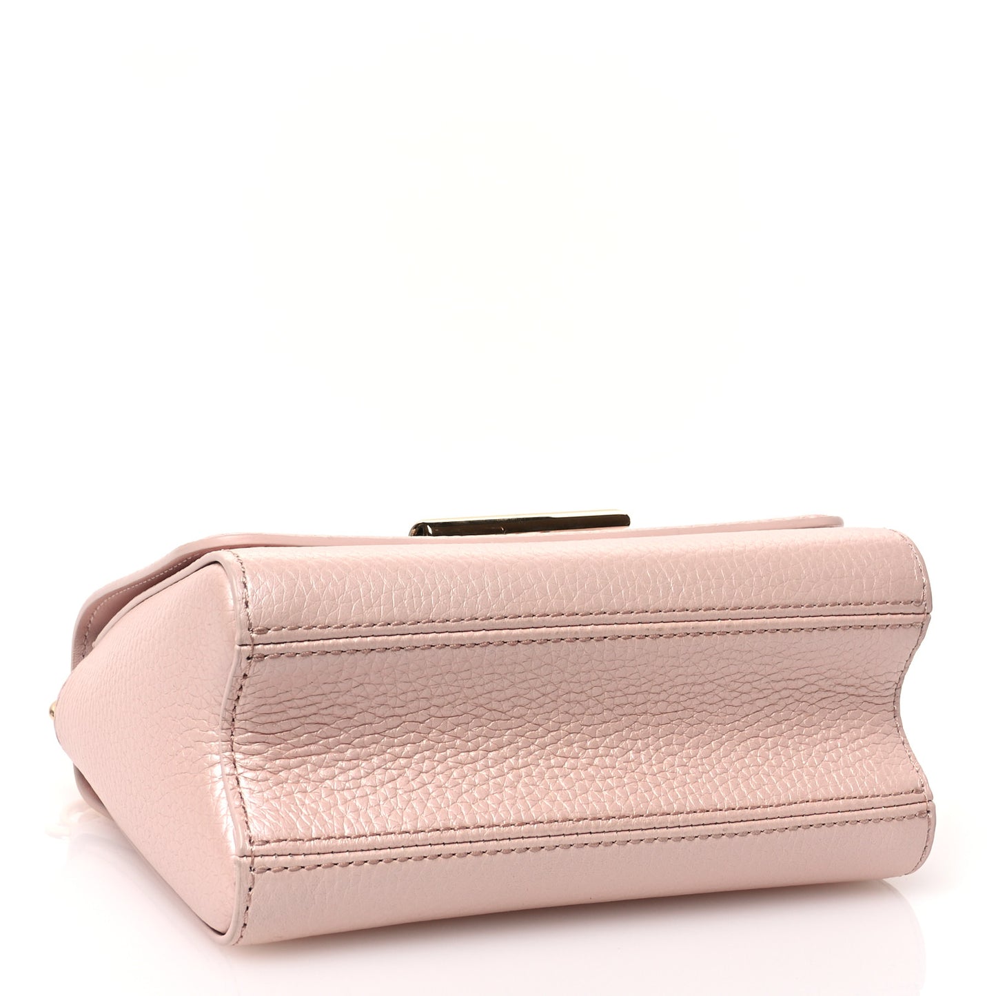 Iridescent Grained Calfskin Summer Splash Twist PM Pink