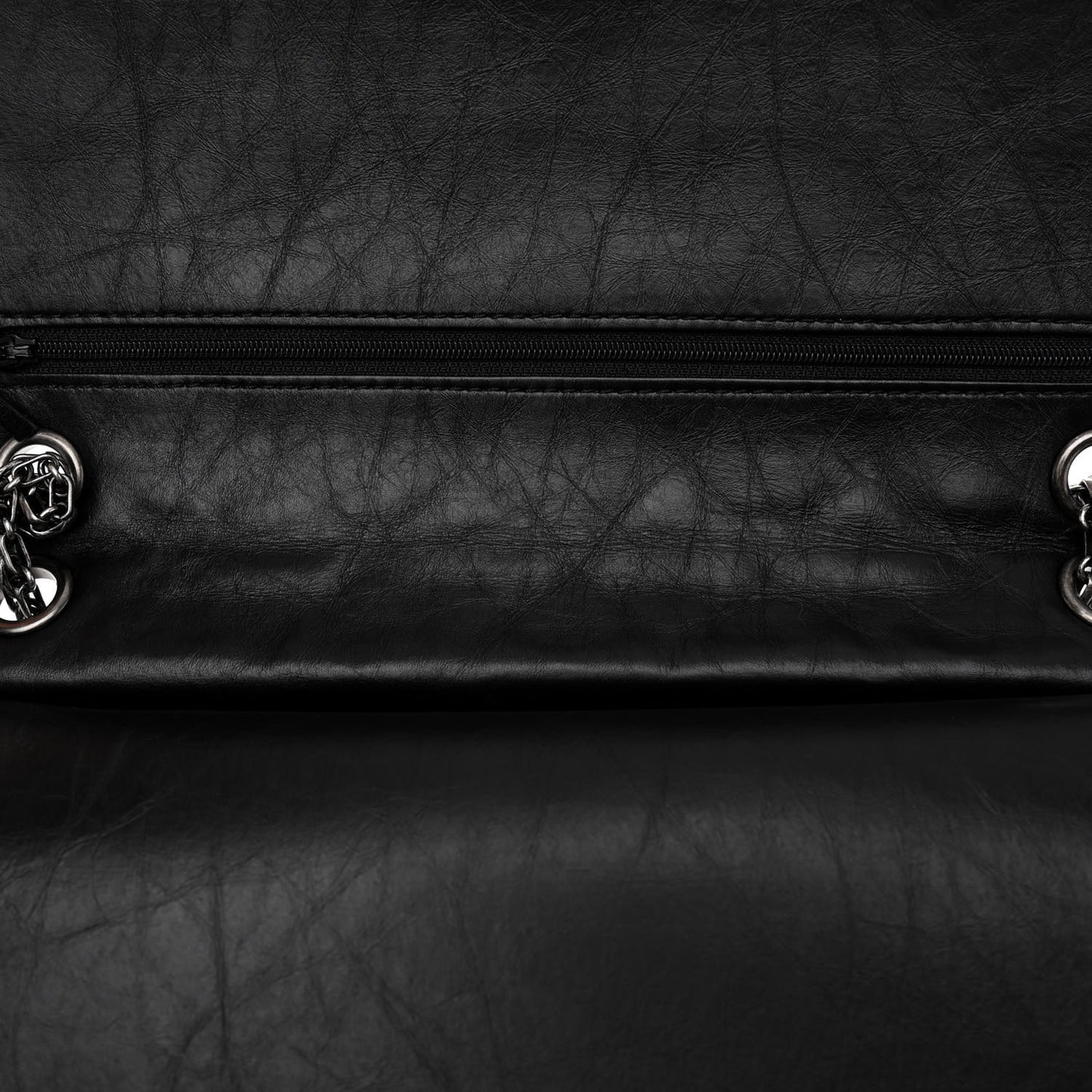 Aged Calfskin Quilted 2.55 Reissue 227 Flap Black