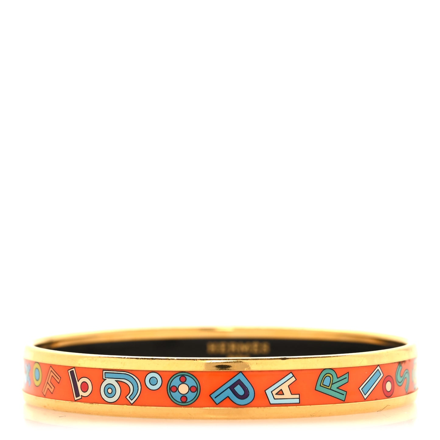 Enamel Narrow Printed Tohu Bohu Bracelet 65