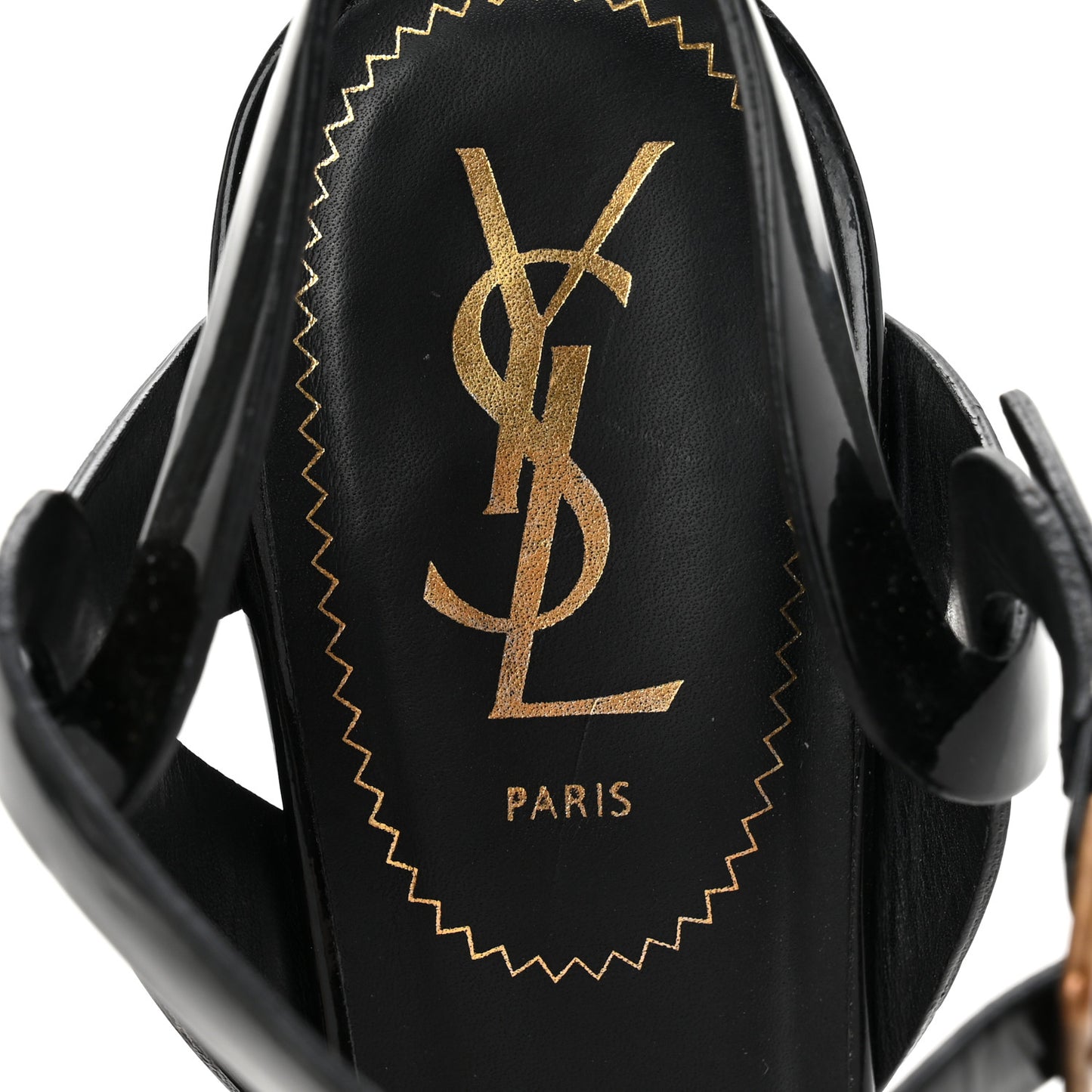 Patent Tribute 105 Platform Sandals 38 Black