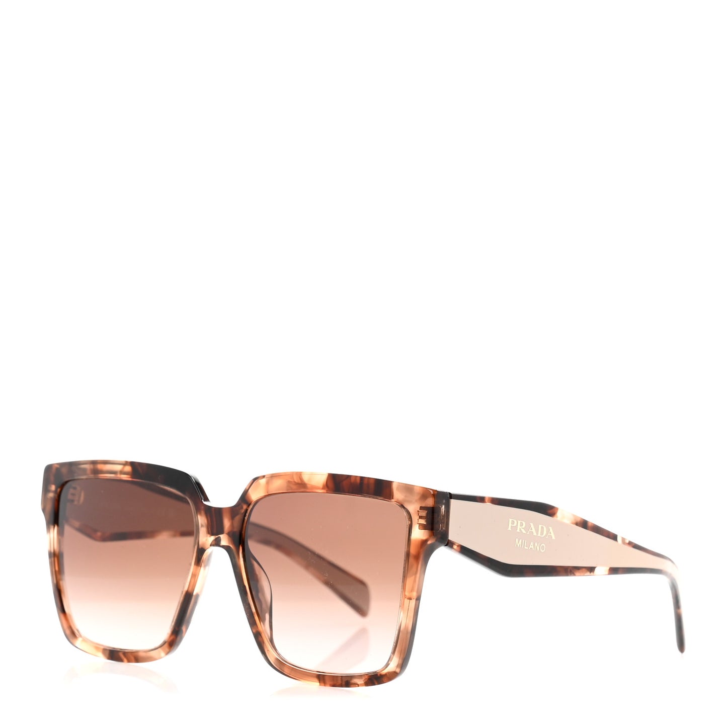 Acetate Square Sunglasses SPR 24Z Tortoiseshell Beige