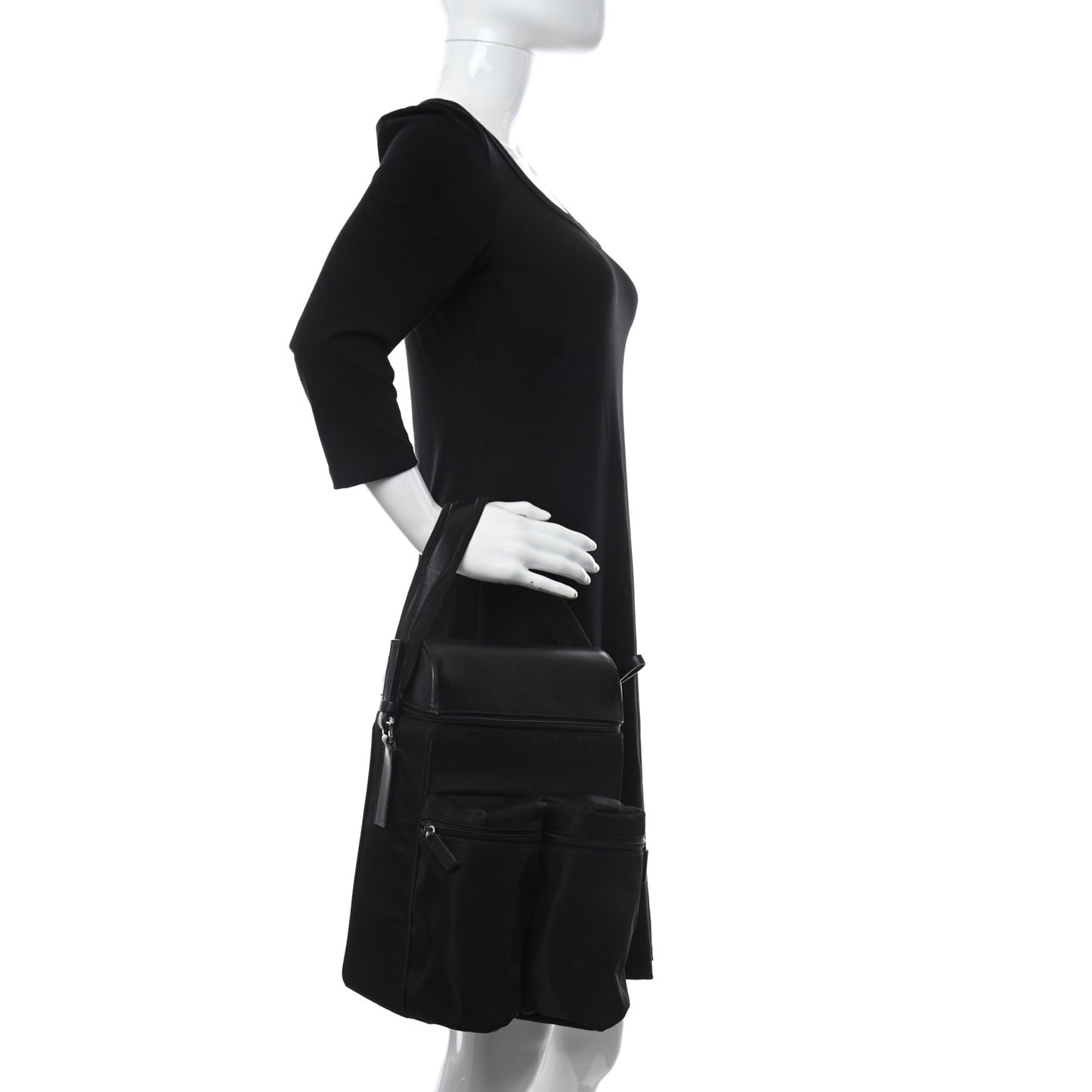 Nylon Present Chic Tote Black
