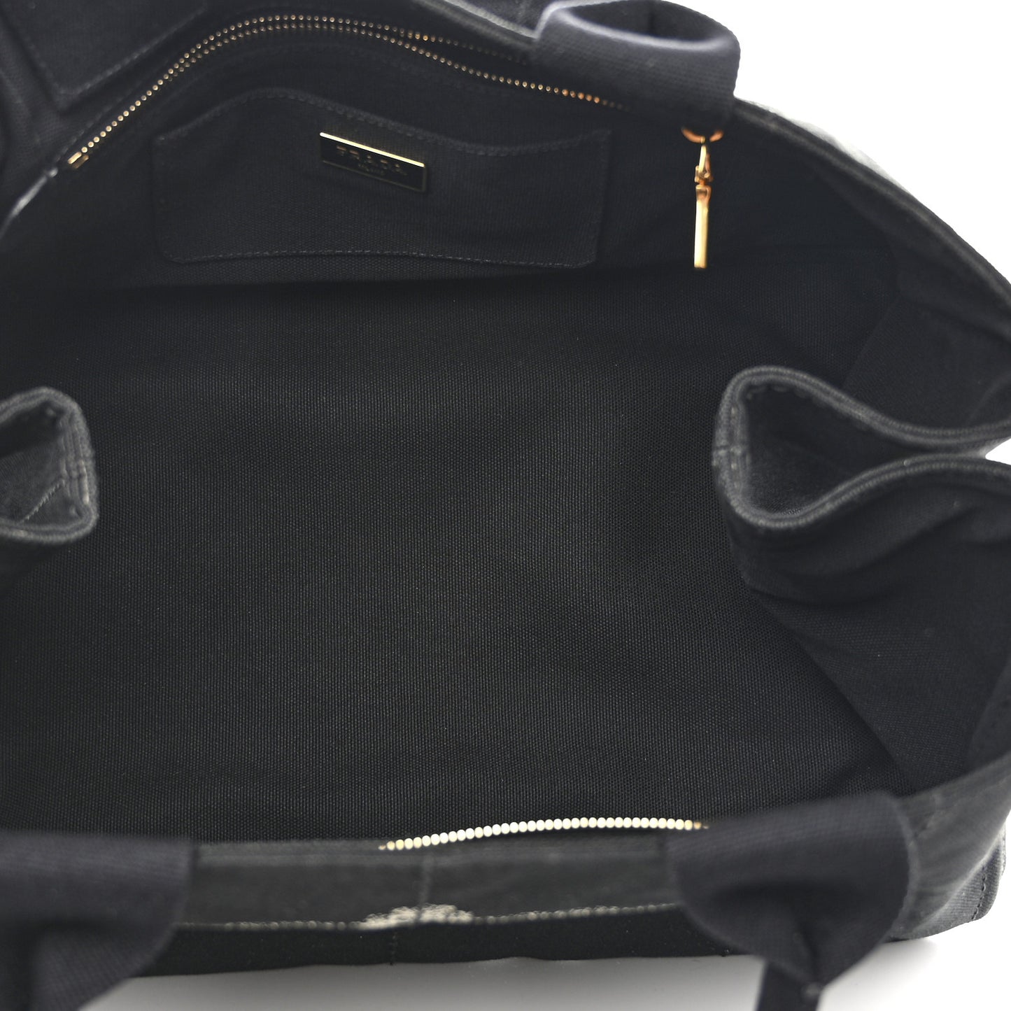 Canvas Large Canapa Logo Tote Black