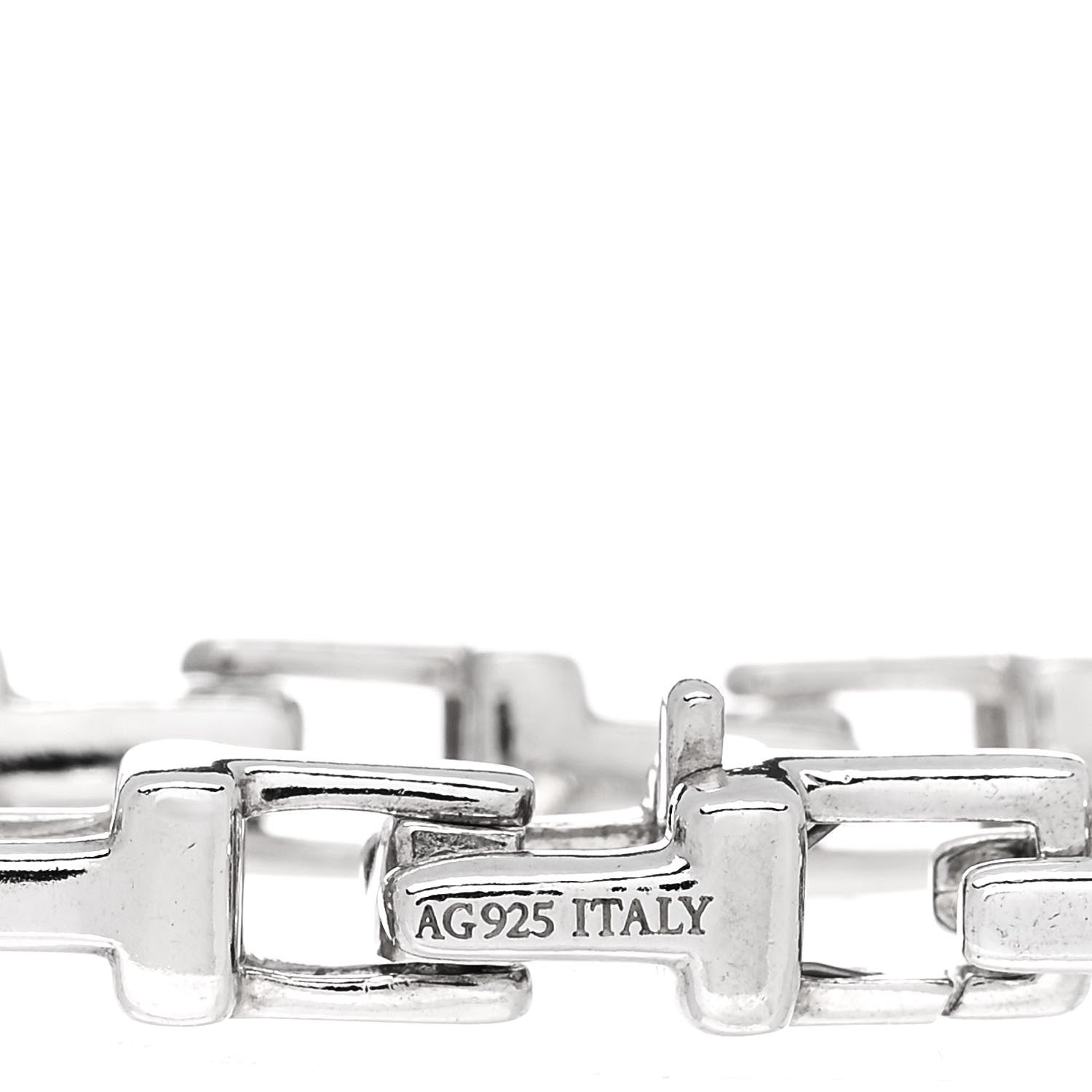Tiffany Sterling Silver Narrow T Chain Bracelet 4 of 4