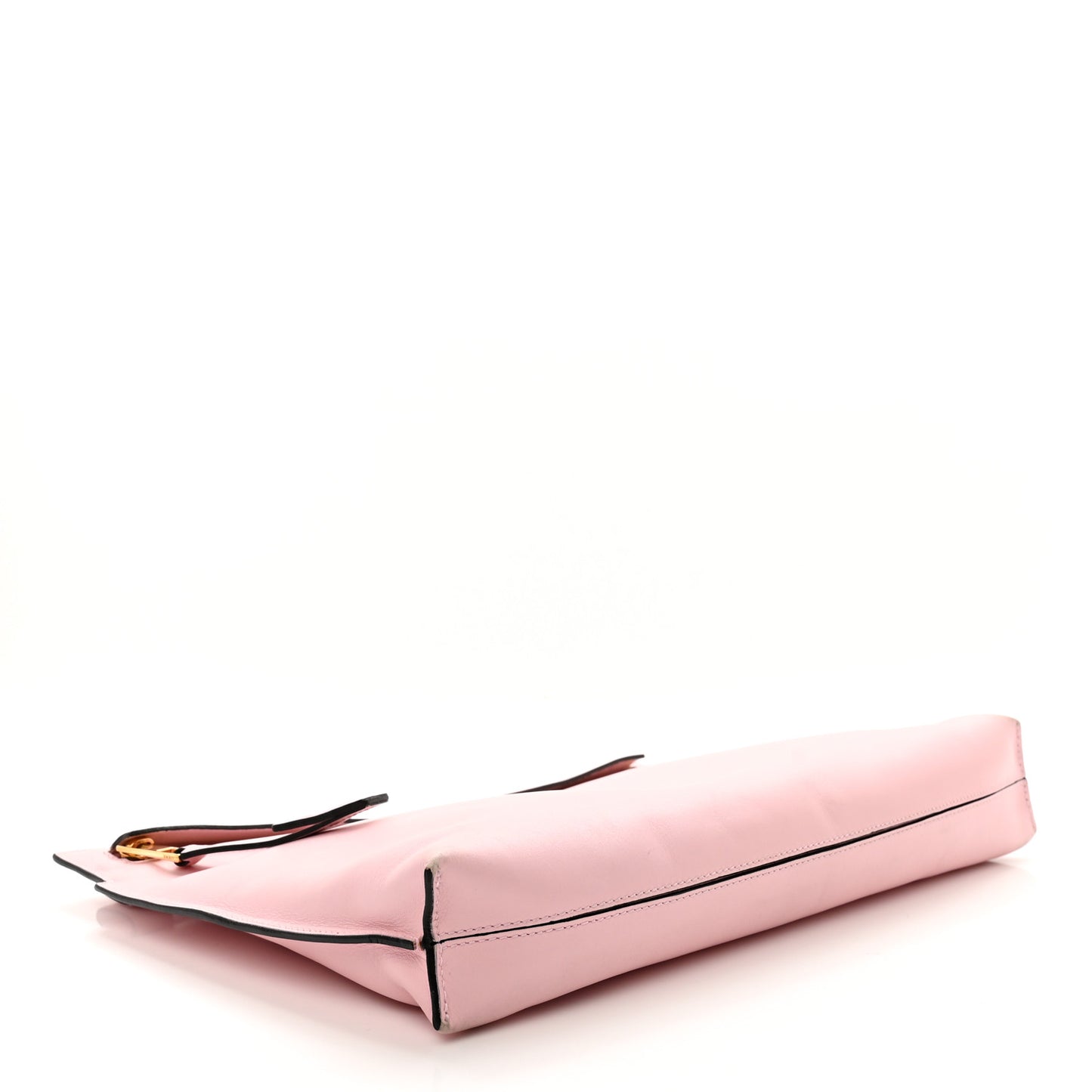 Calfskin T Pouch Soft Pink