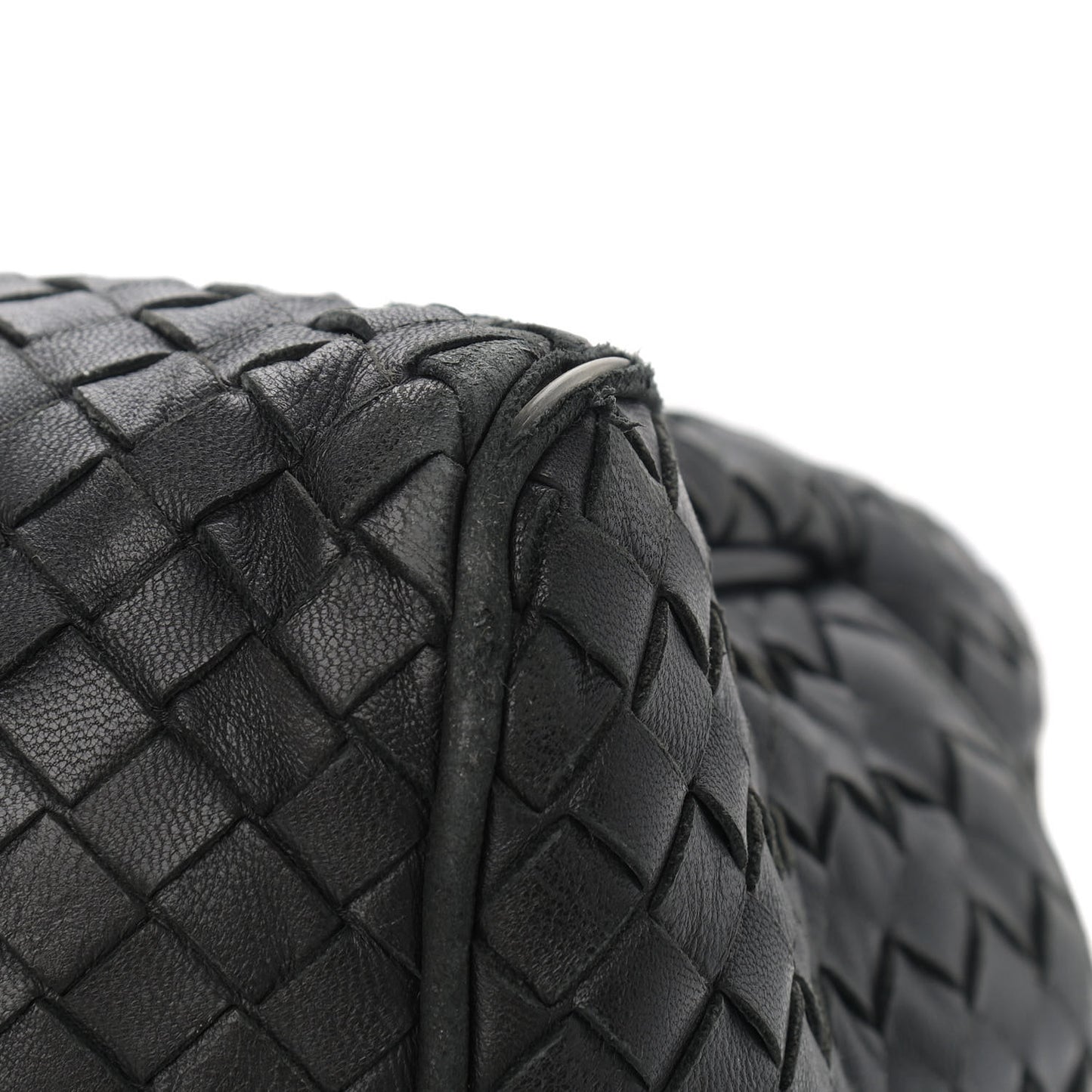 Nappa Intrecciato Boston Black