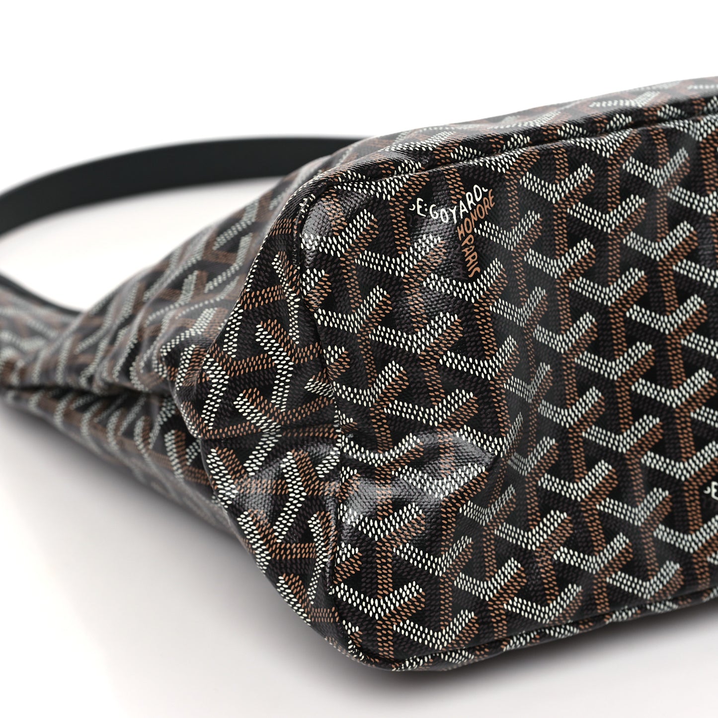 Goyardine Boheme Hobo Black