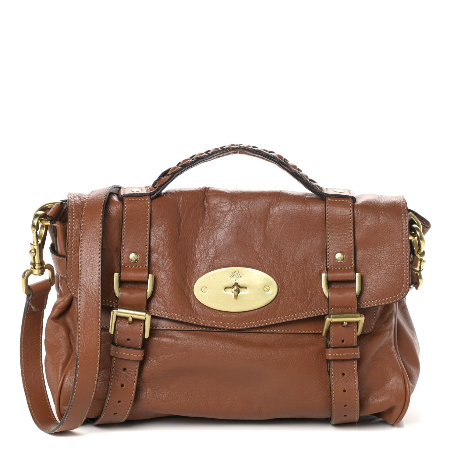Mulberry Soft Buffalo Medium Alexa Oak 1 of 9