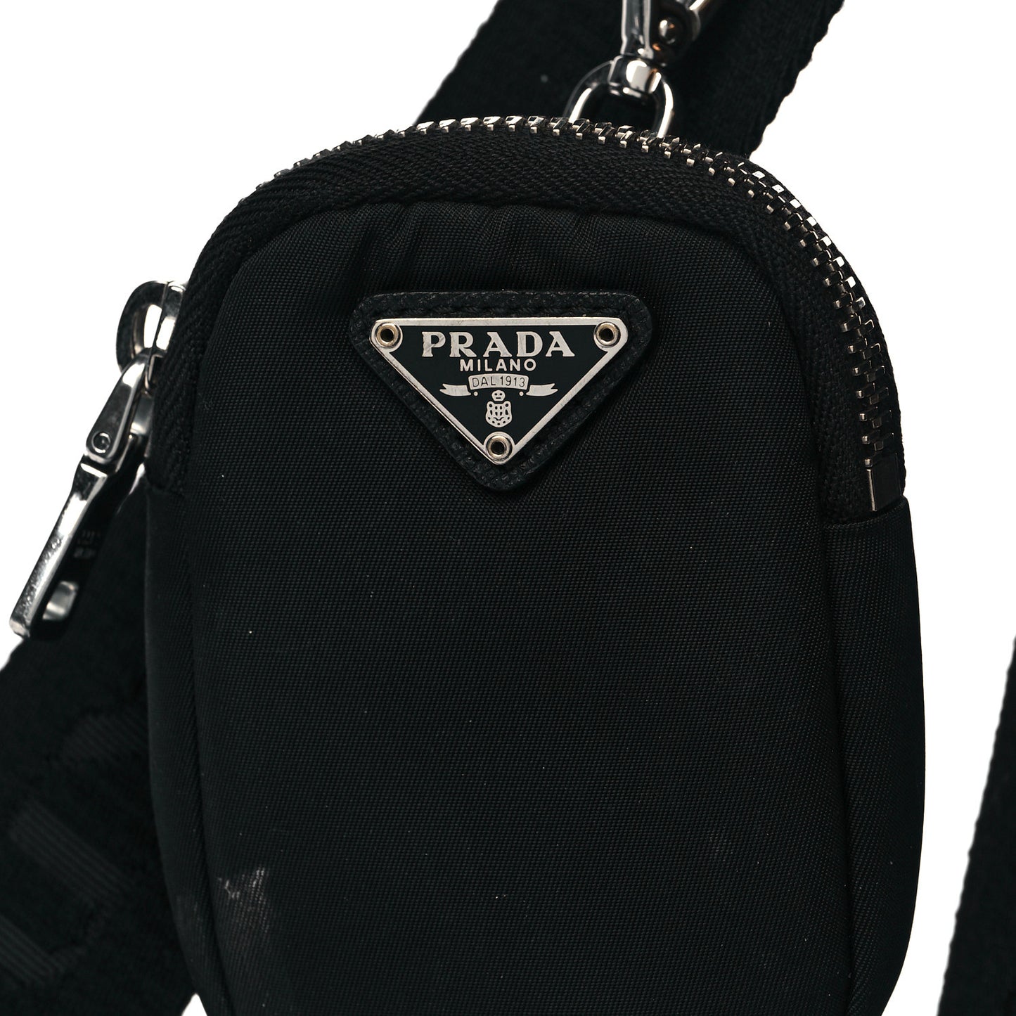 Nylon Re-Edition 2005 Shoulder Bag Black