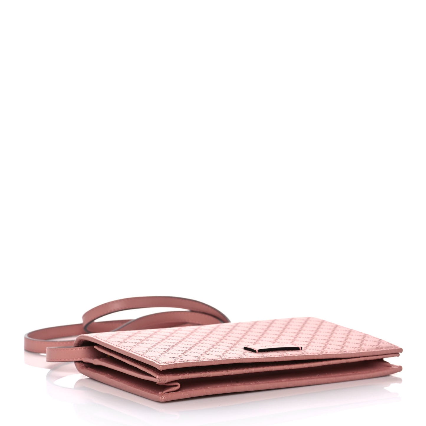 Microguccissima Crossbody Wallet Soft Pink
