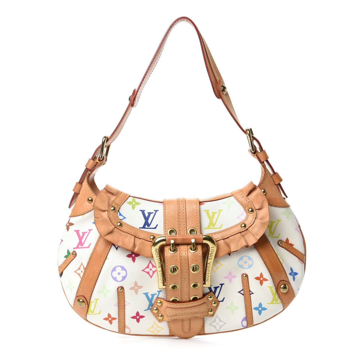 Monogram Multicolor Leonor White