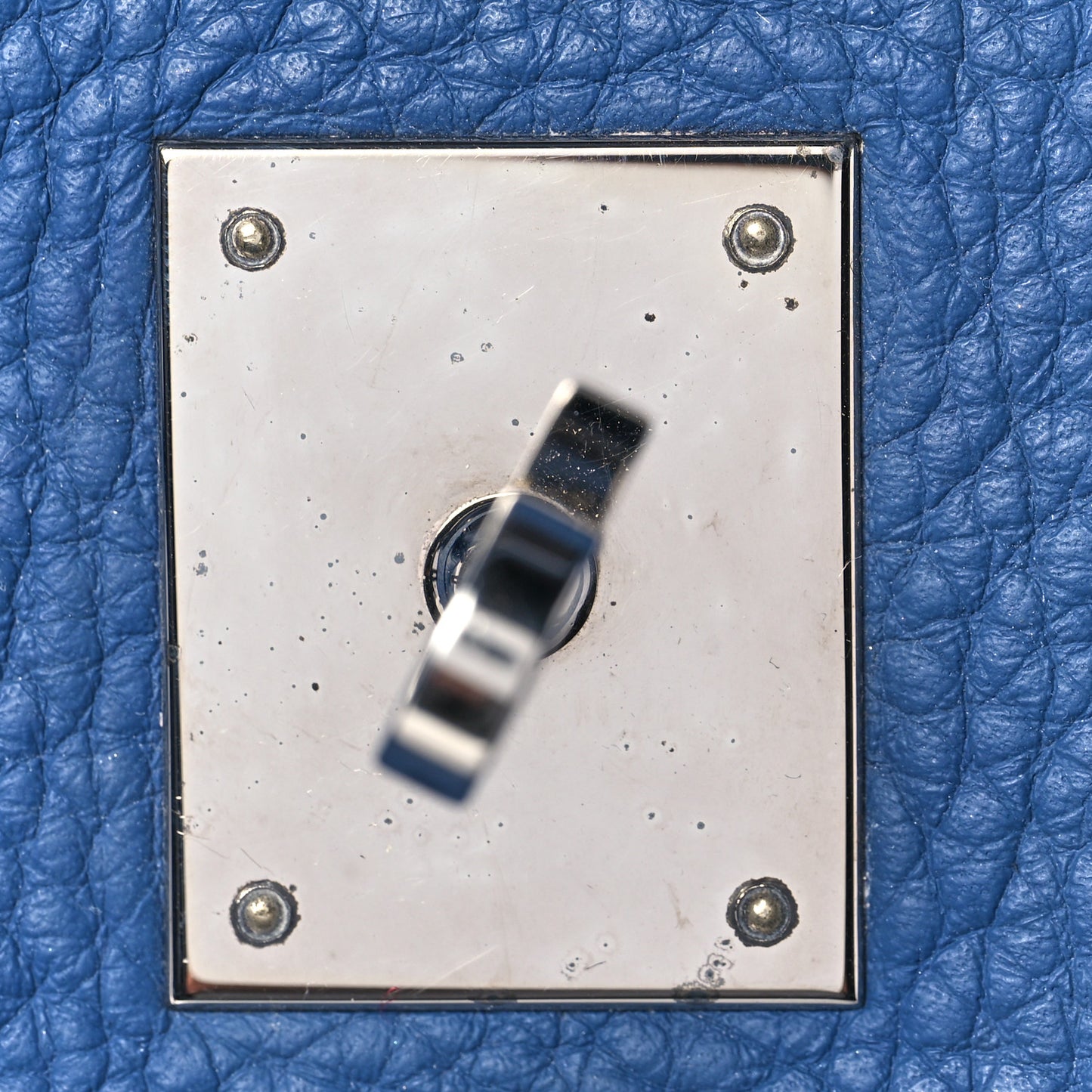 Taurillon Clemence Birkin 35 Bleu Brighton
