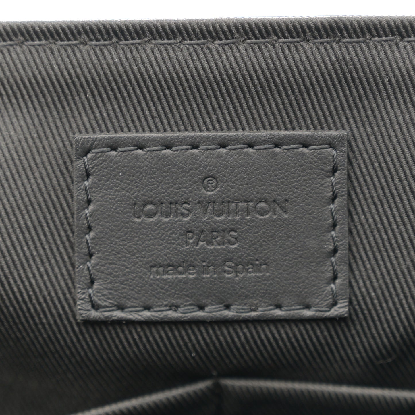 Calfskin Aerogram Takeoff Messenger Black