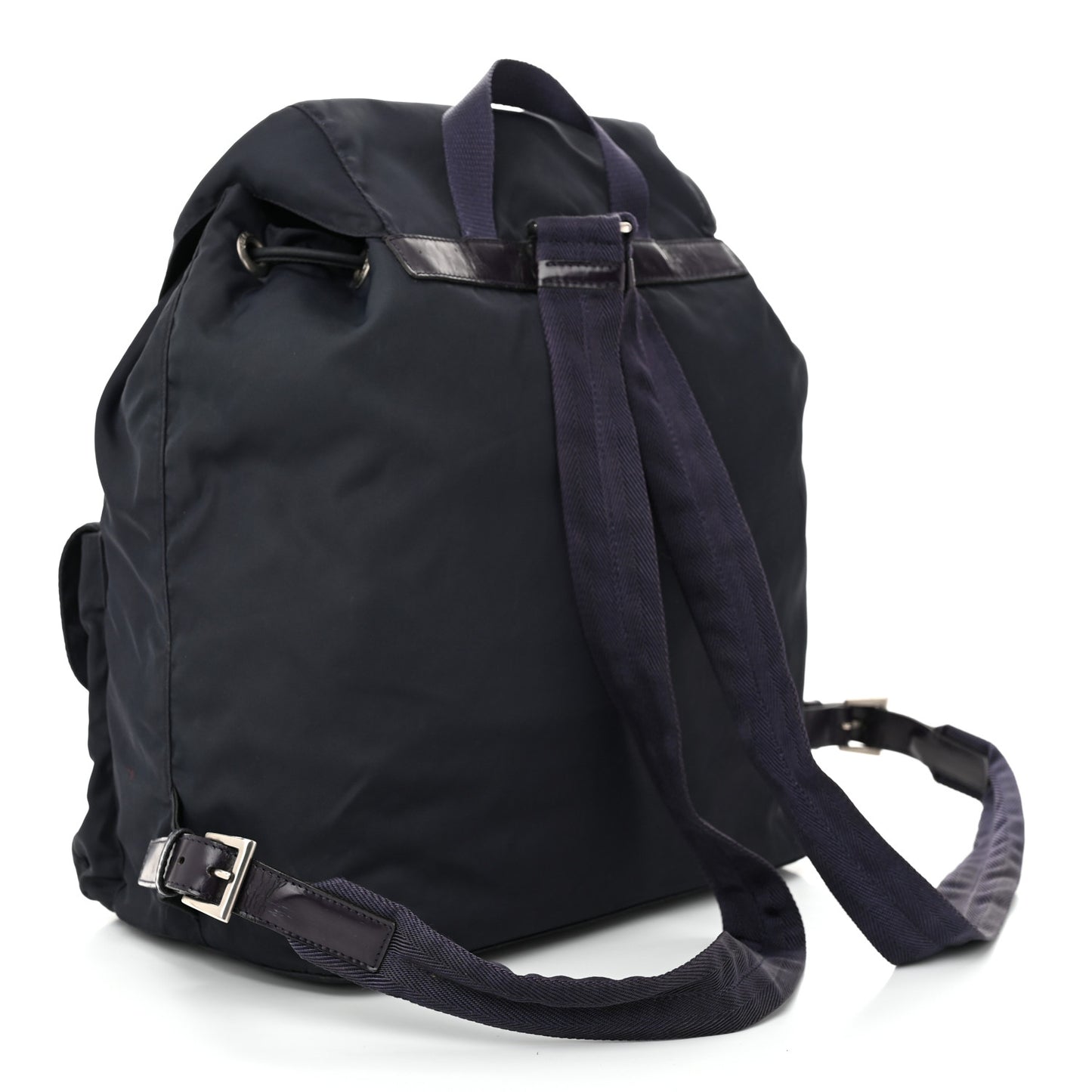 Tessuto Nylon Saffiano Medium Backpack Purple