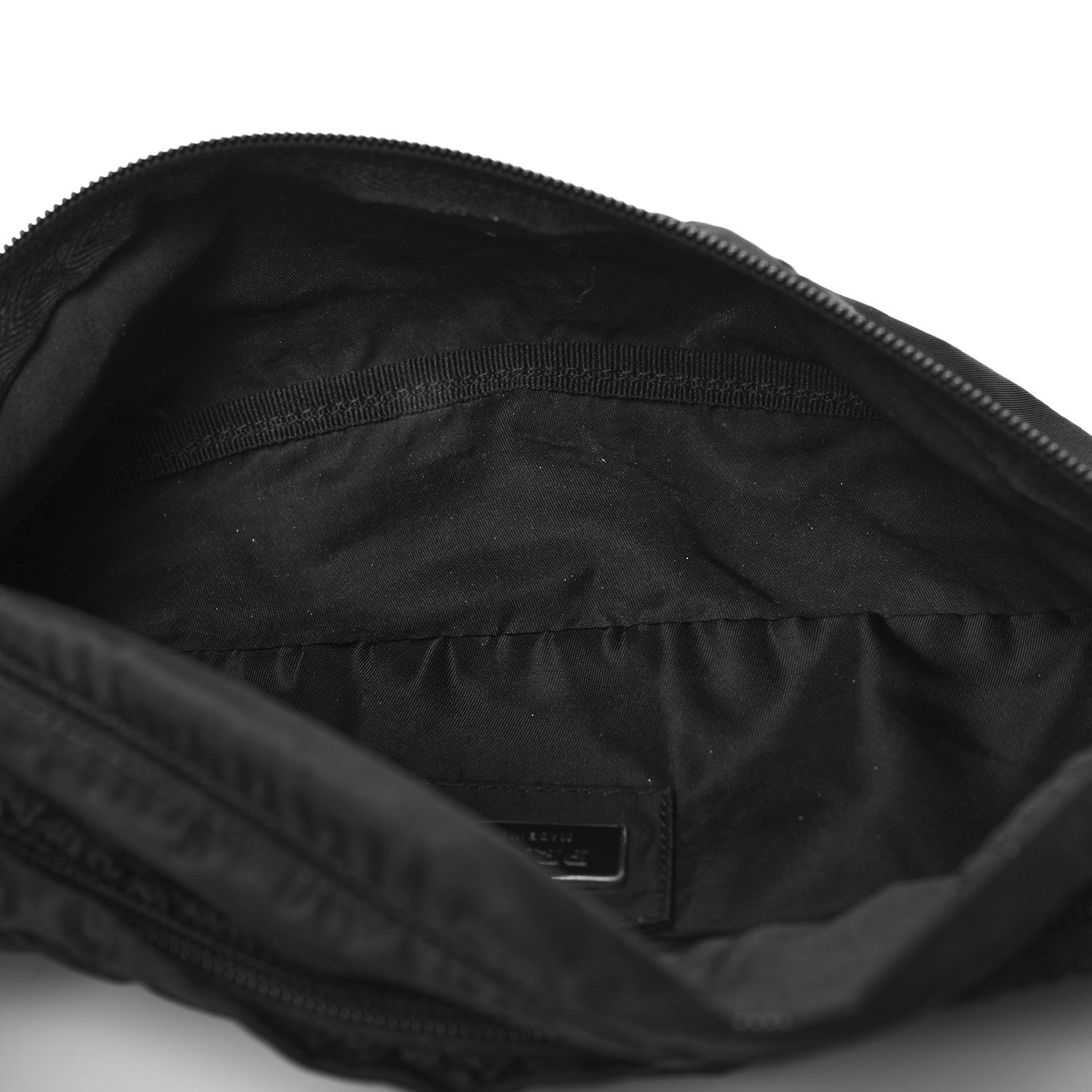 Prada Tessuto Nylon Montagna Belt Bag Black 5 of 9