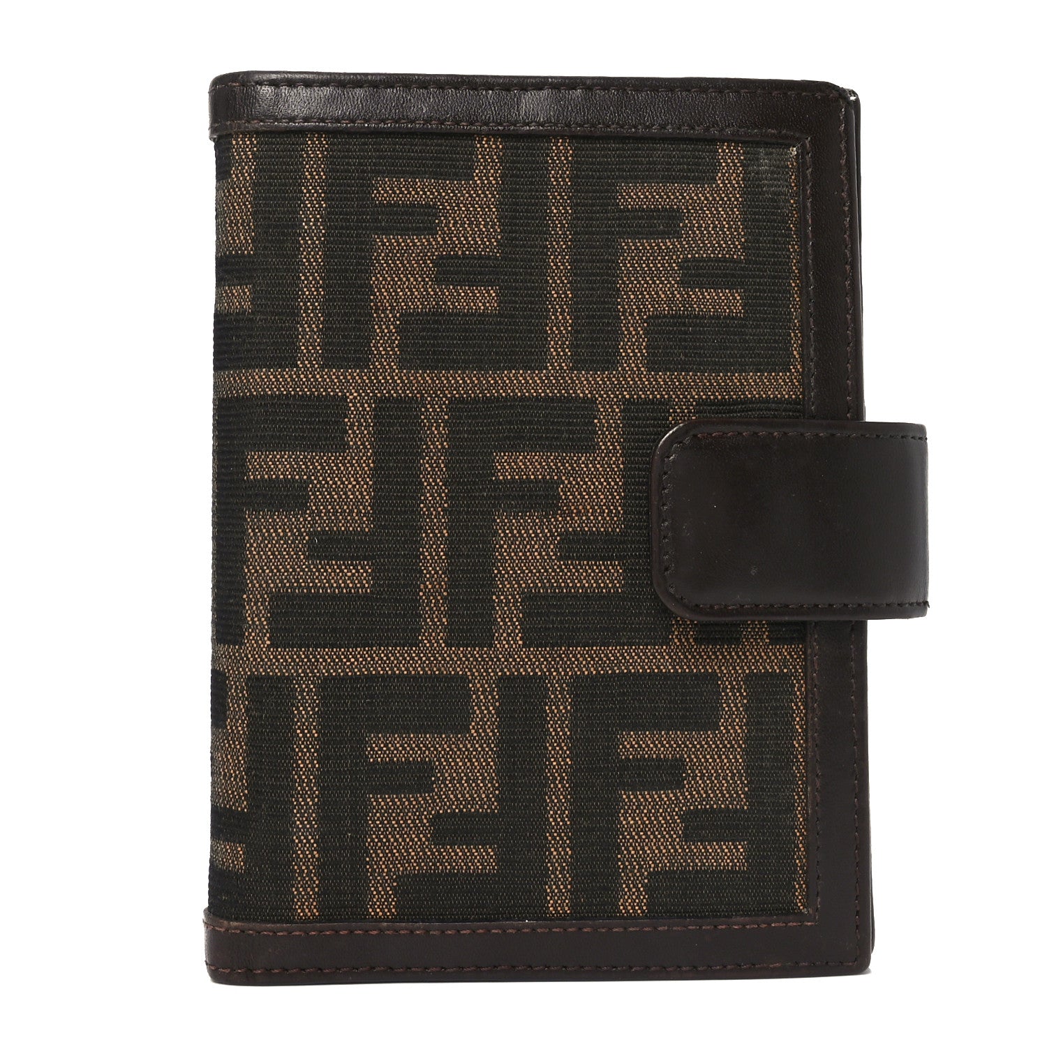 Fendi Zucca Agenda Cover Tobacco 1790407 – FASHIONPHILE