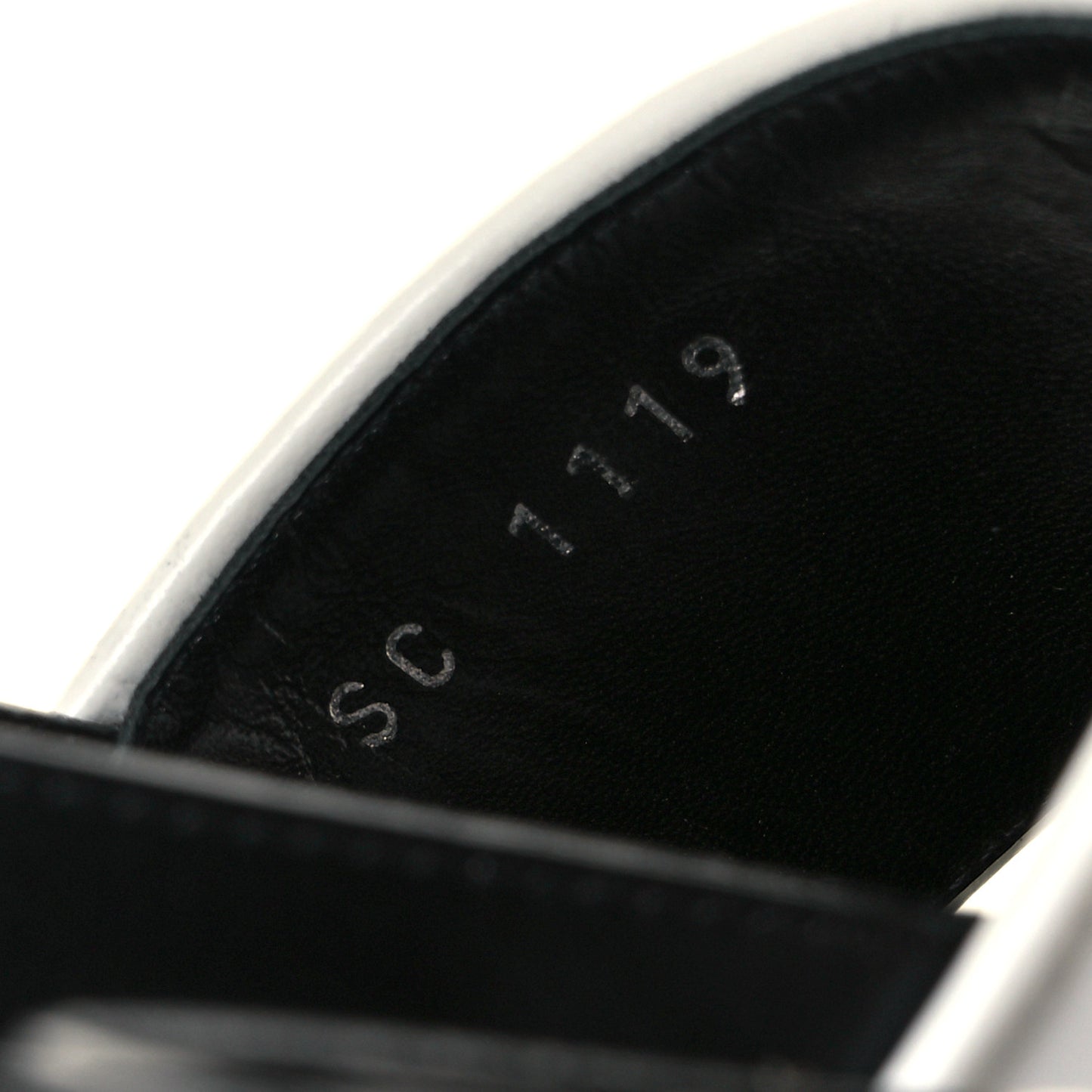 Monogram Calfskin Matchmake Flat Thong Sandals 36 Black