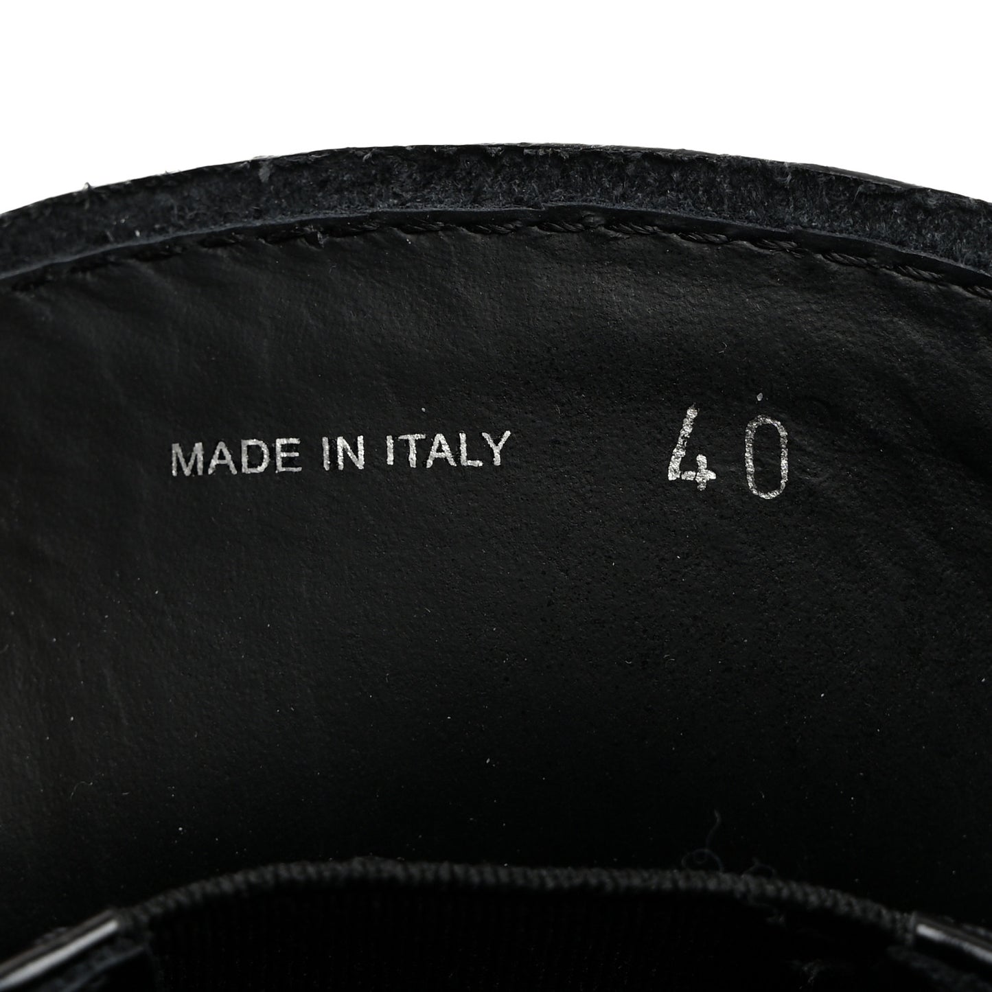 Spazzolato Metal Triangle Logo Flatform 45mm Loafers 40 Black