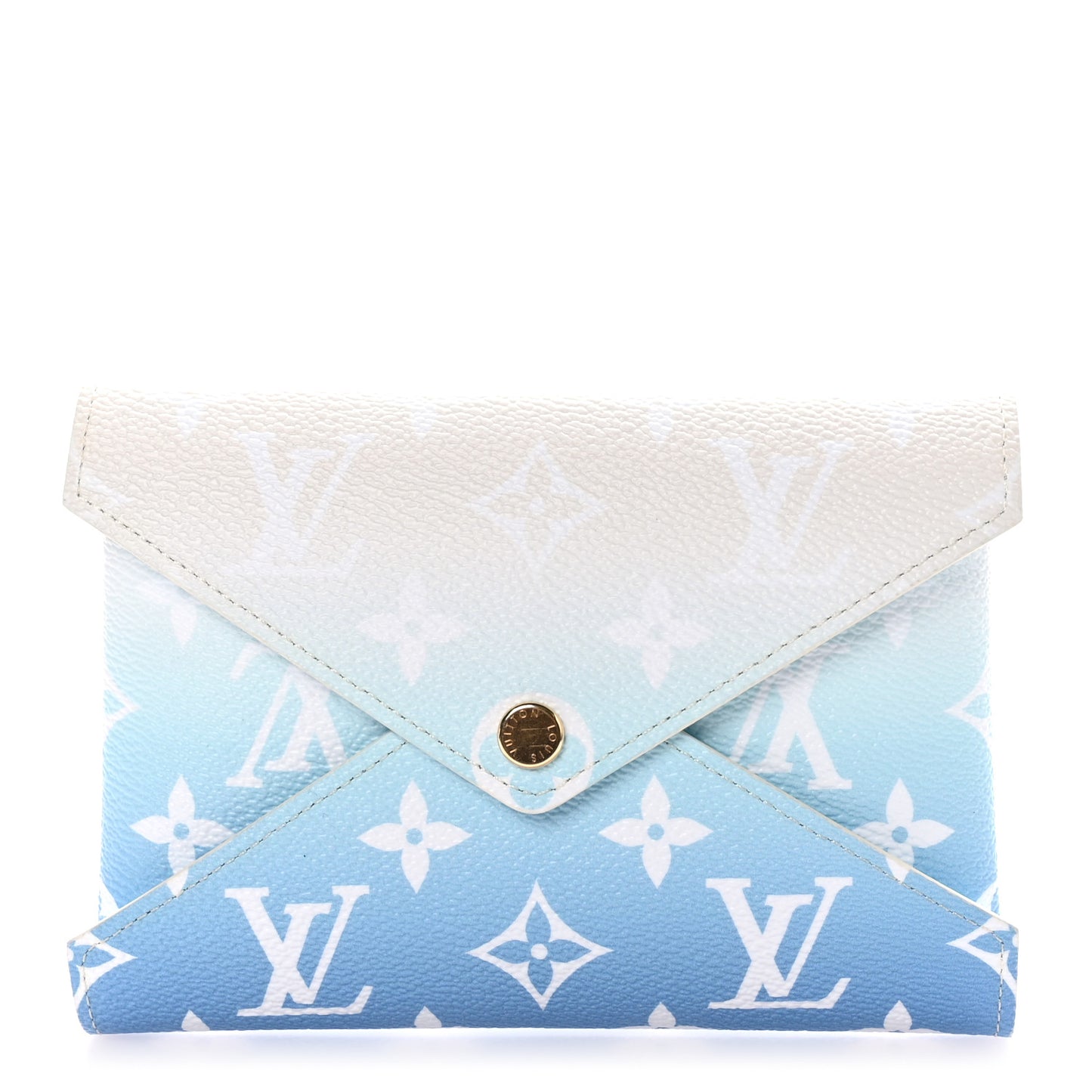 Monogram Giant By The Pool Medium Kirigami Pochette Insert Blue Mist
