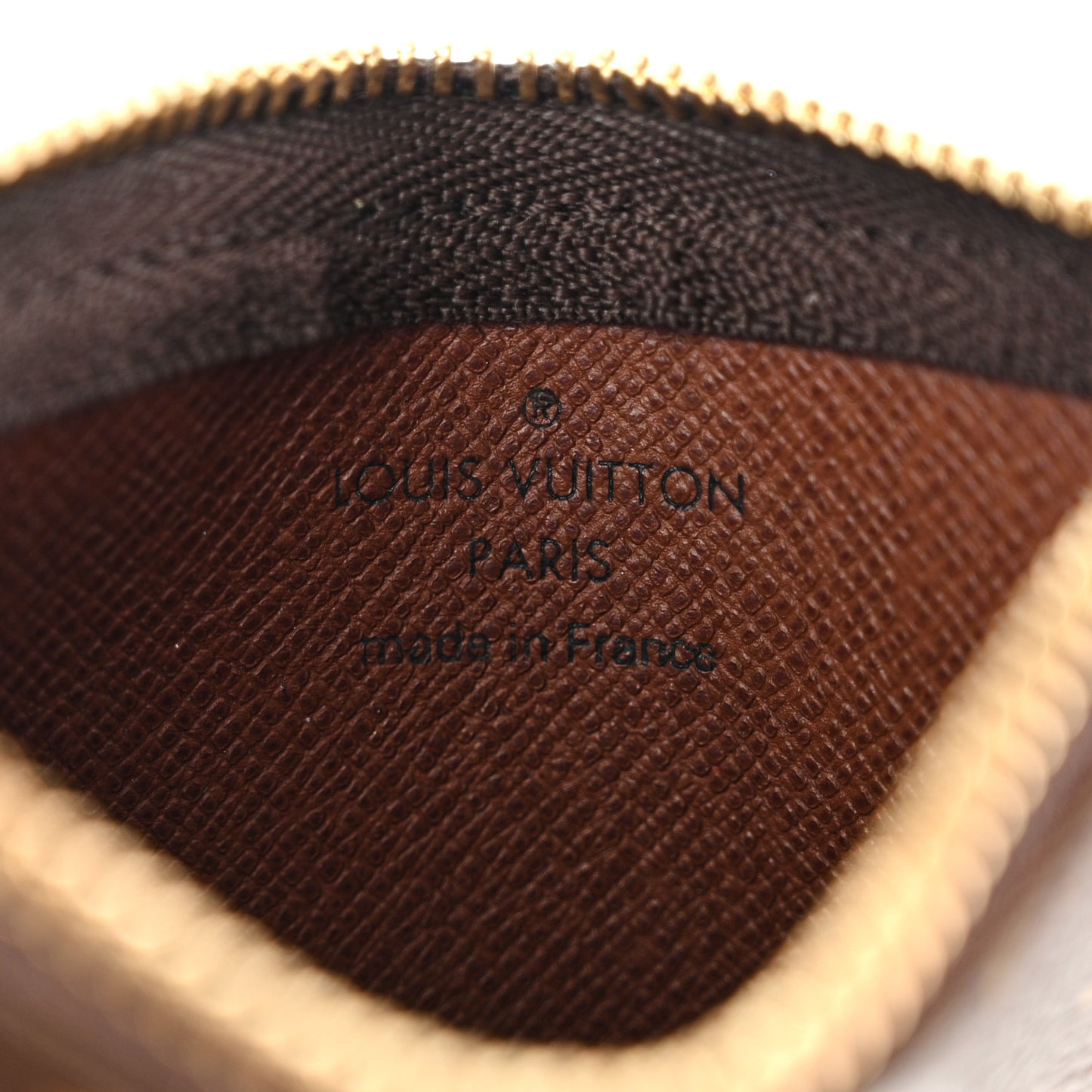 Monogram Key Pouch
