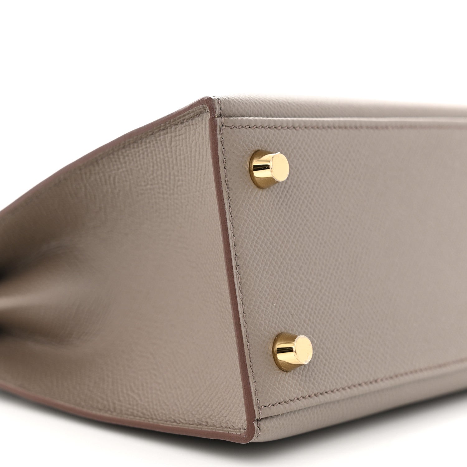 Hermes Epsom Kelly Sellier 25 Etain 9 of 12