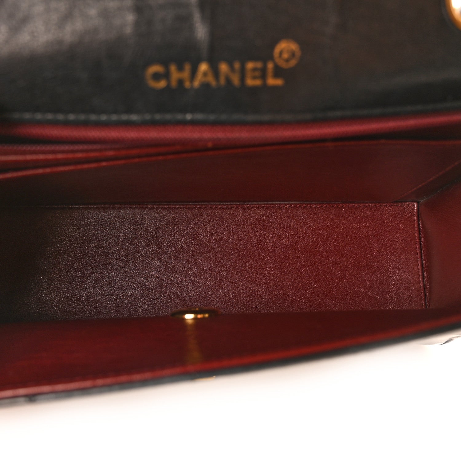 Chanel Lambskin Quilted Medium Mademoiselle Single Flap Black 5 of 10